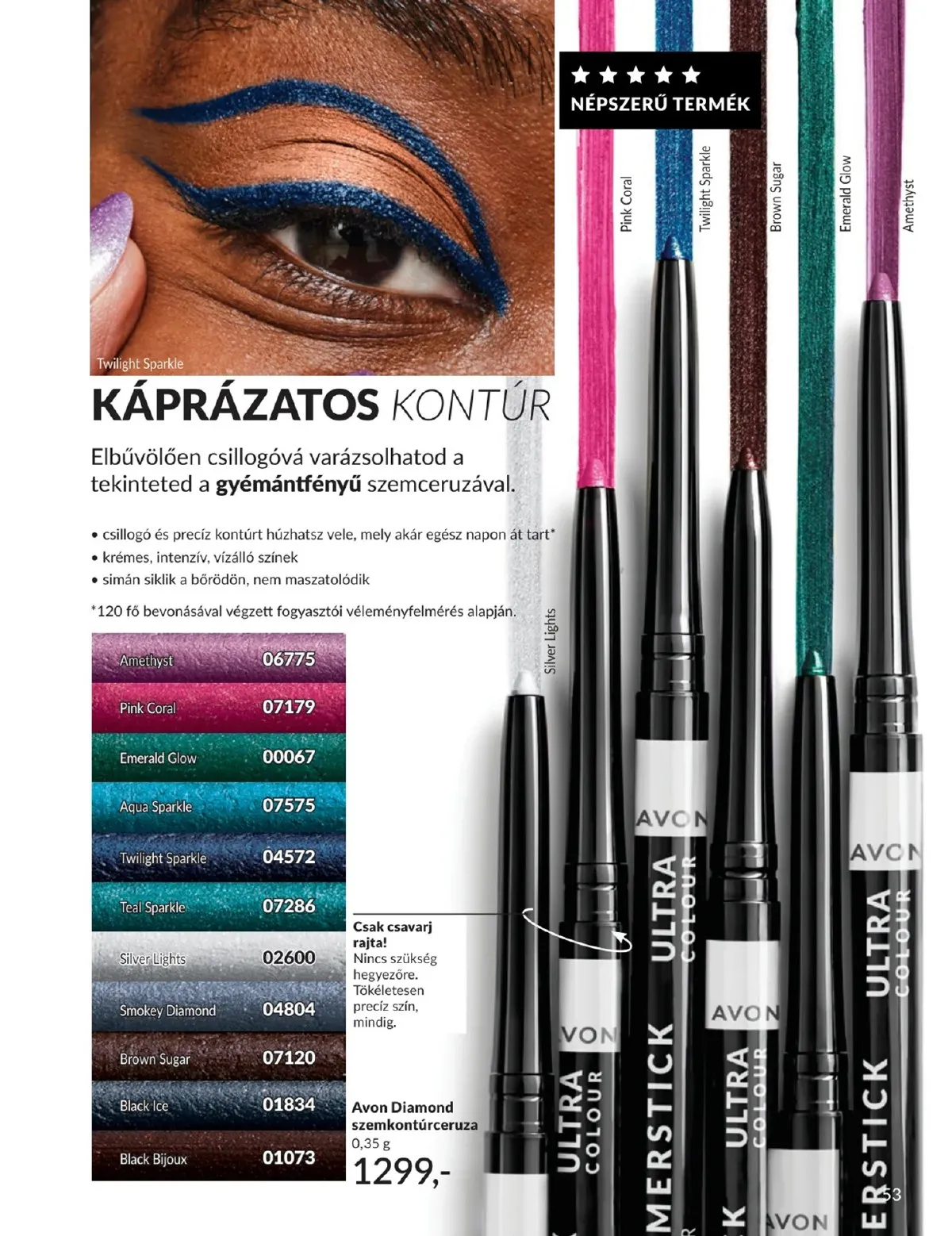 Avon akciós újság 02.01–02.28 – 53. oldal