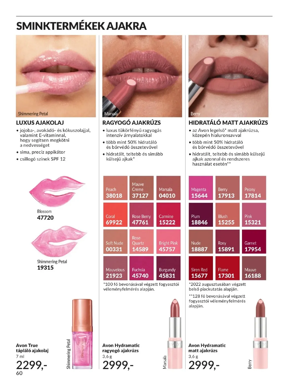 Avon akciós újság 02.01–02.28 – 60. oldal
