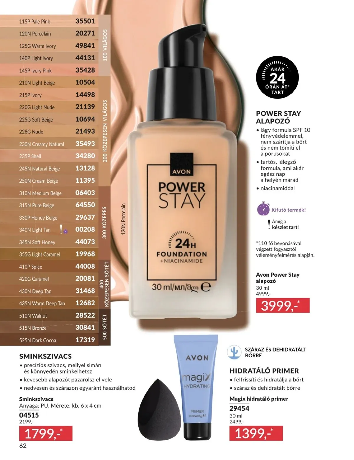 Avon akciós újság 02.01–02.28 – 62. oldal