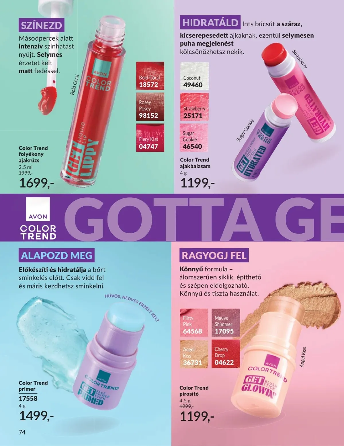 Avon akciós újság 02.01–02.28 – 74. oldal