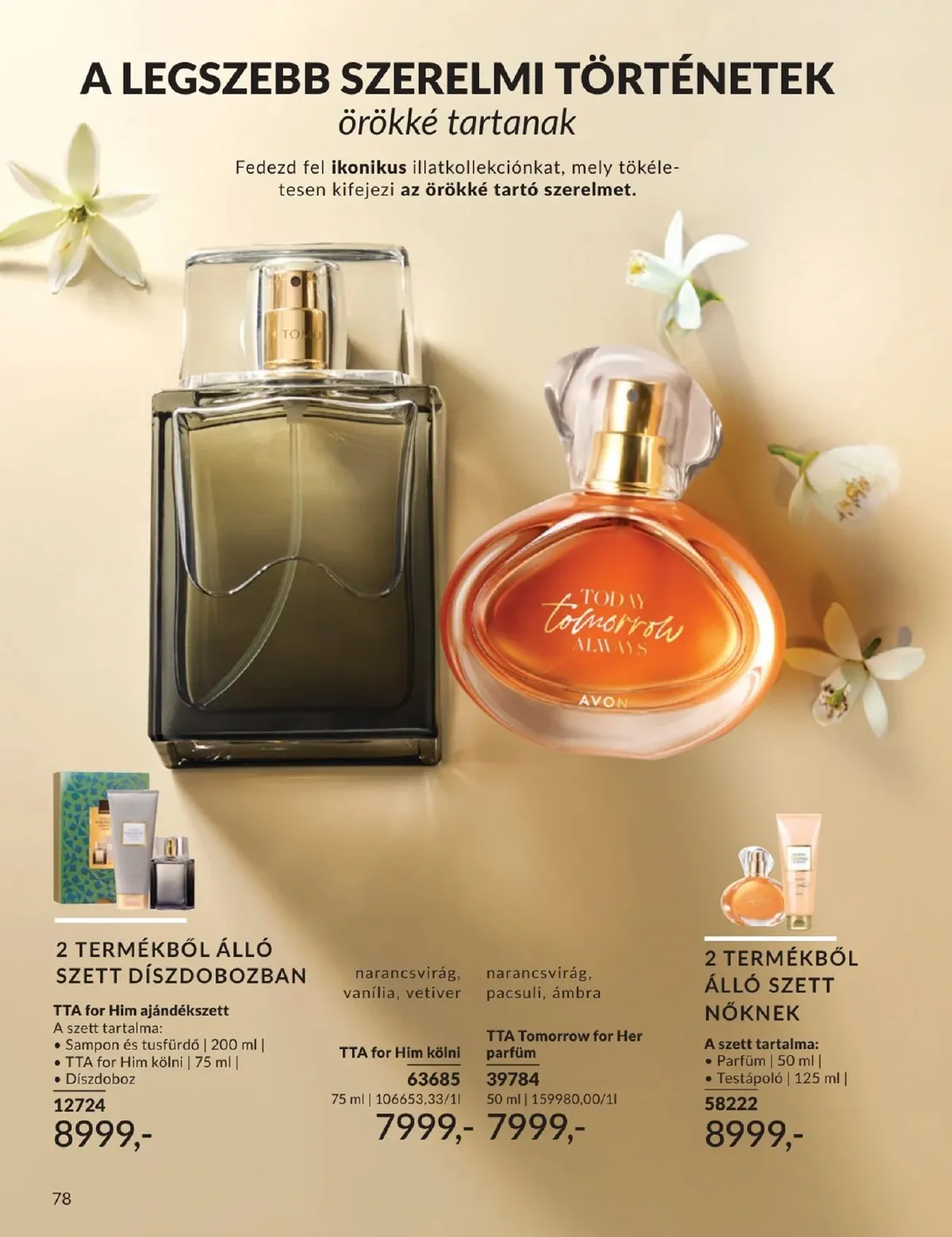 Avon akciós újság 02.01–02.28 – 78. oldal