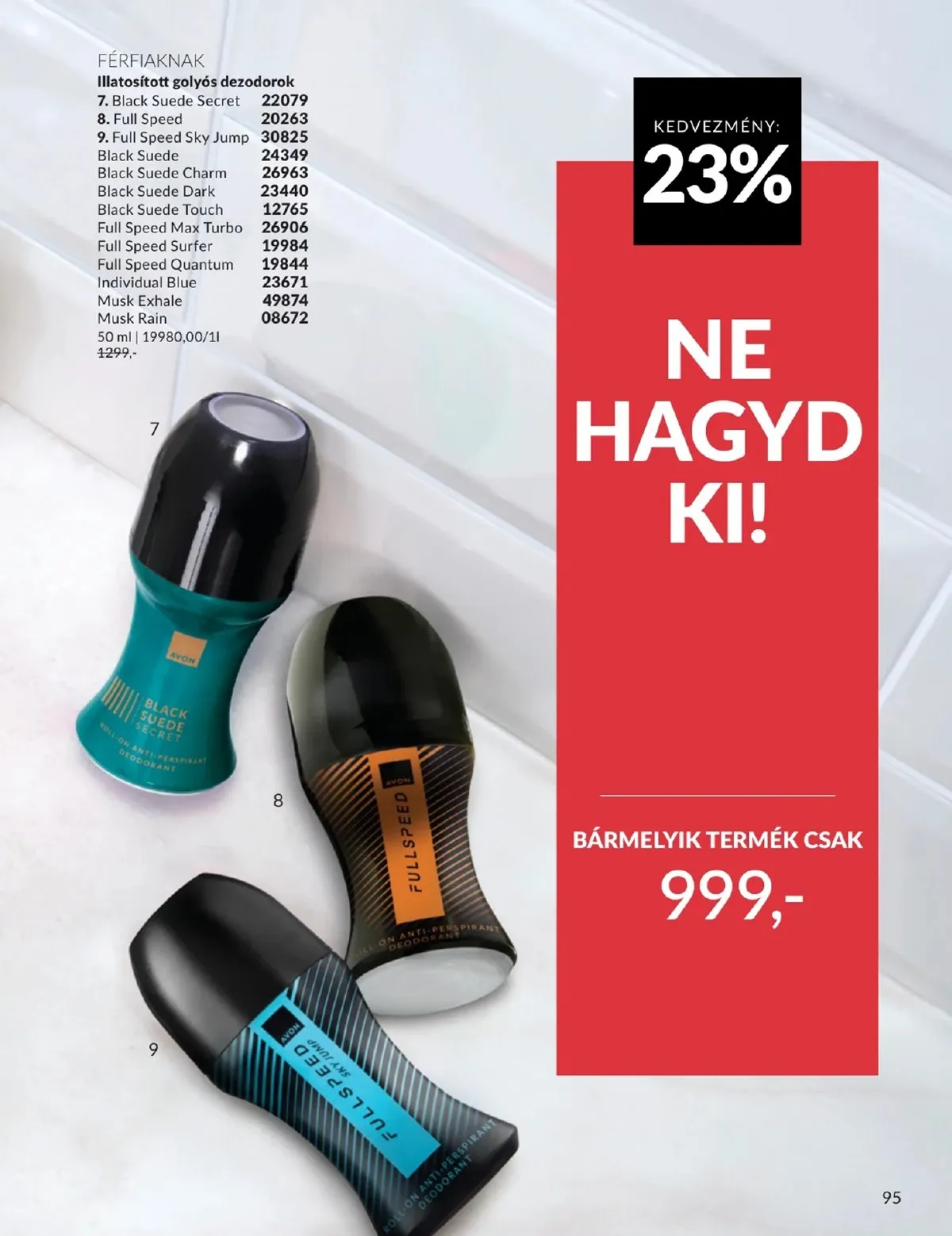 Avon akciós újság 02.01–02.28 – 95. oldal