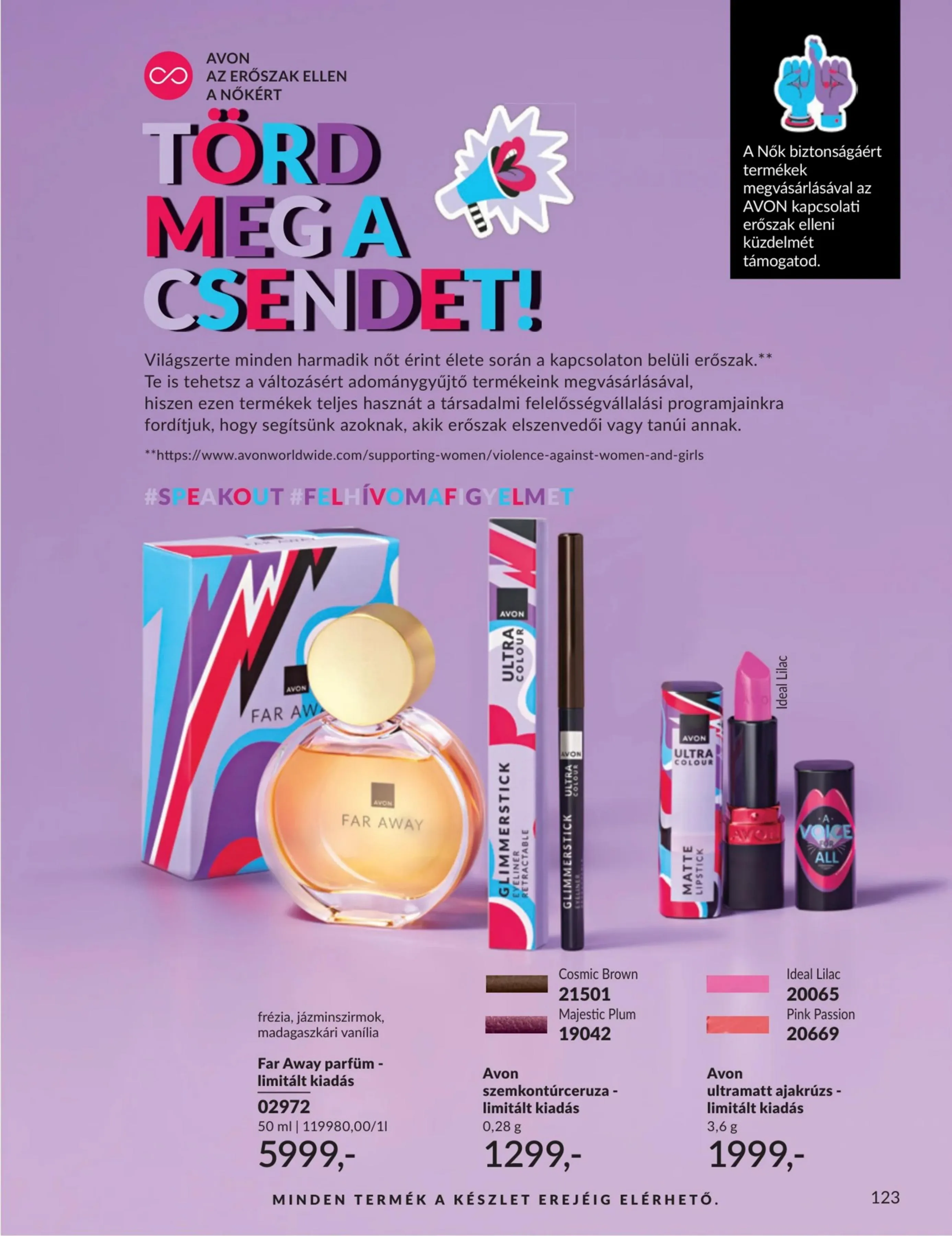 Avon akciós újság 03.01–03.31 – 123. oldal