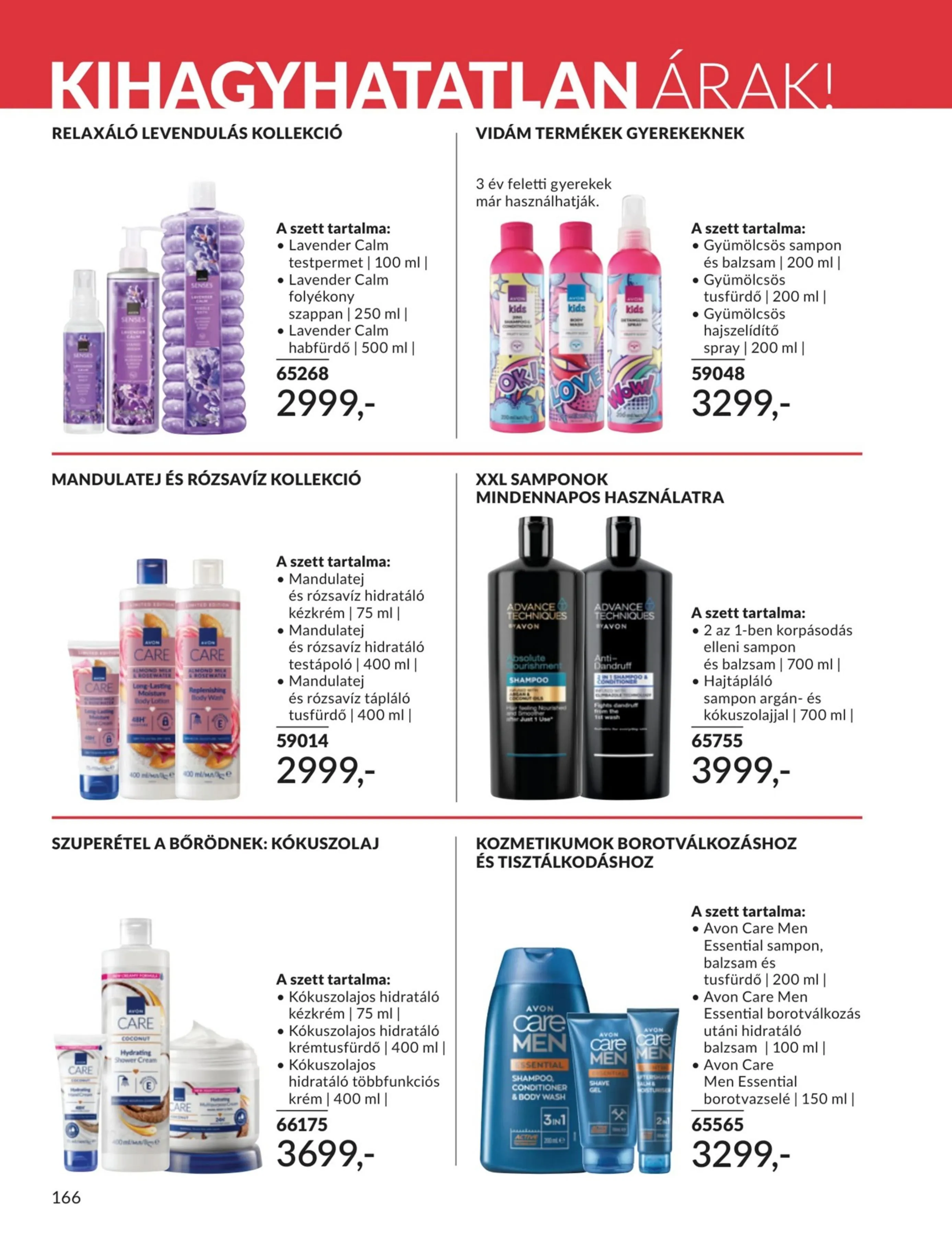Avon akciós újság 03.01–03.31 – 166. oldal