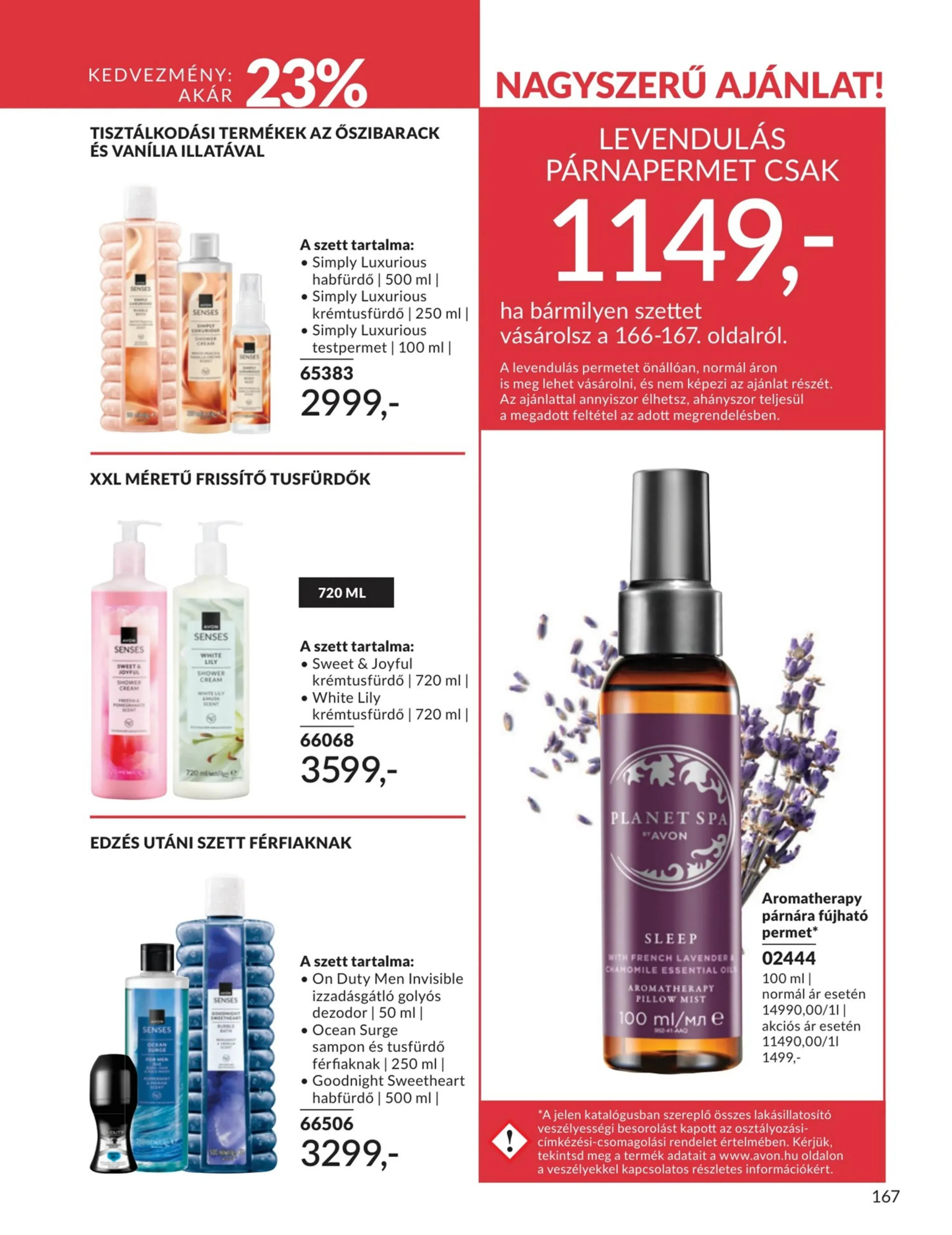 Avon akciós újság 03.01–03.31 – 167. oldal