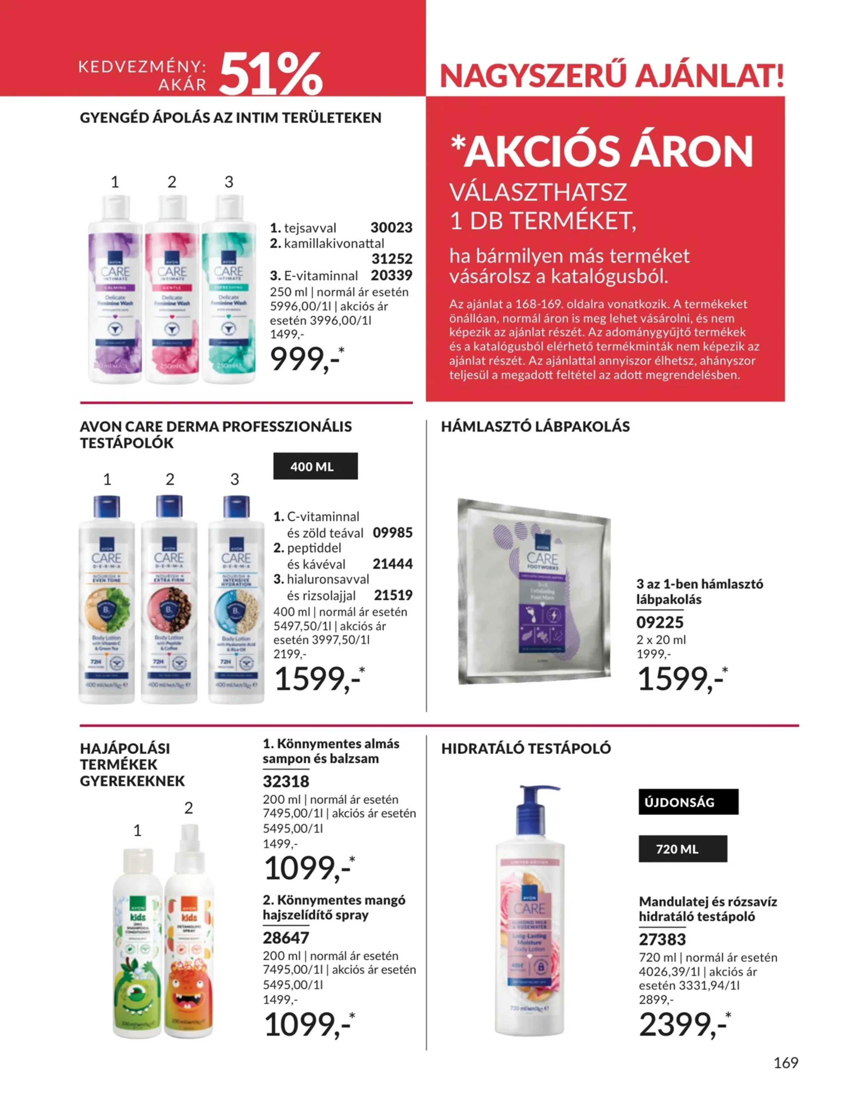 Avon akciós újság 03.01–03.31 – 169. oldal