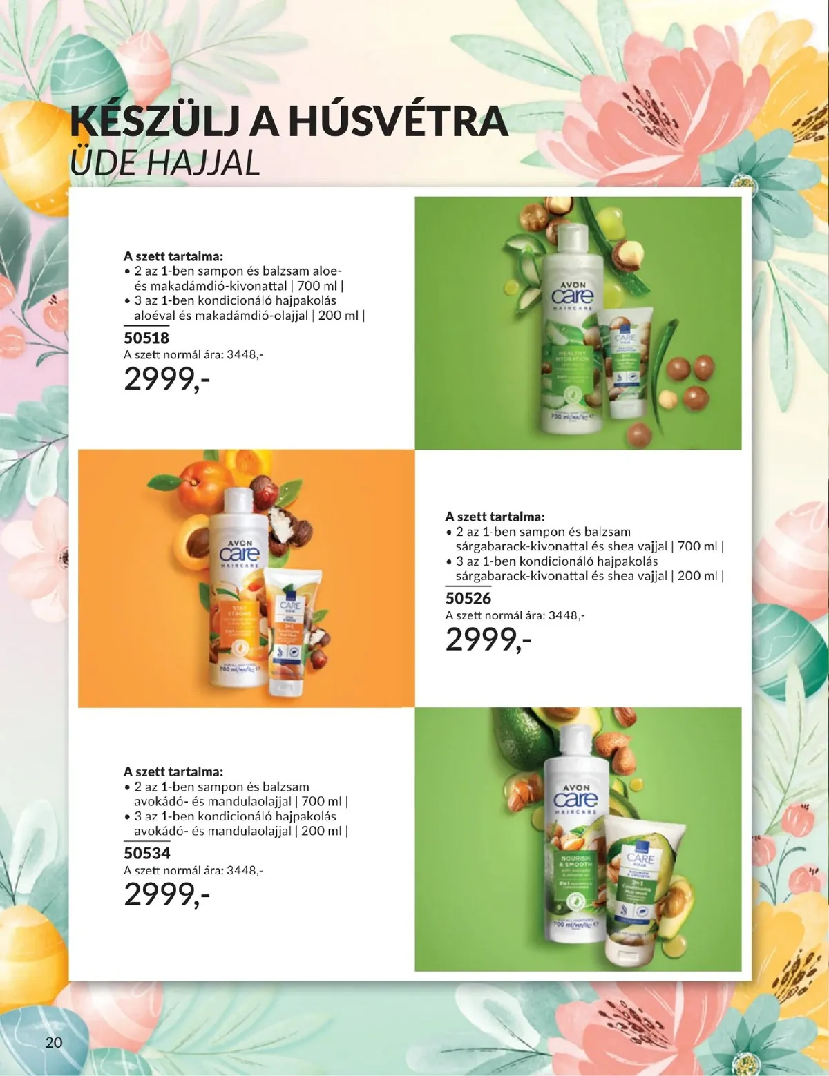 Avon akciós újság 03.01–03.31 – 20. oldal