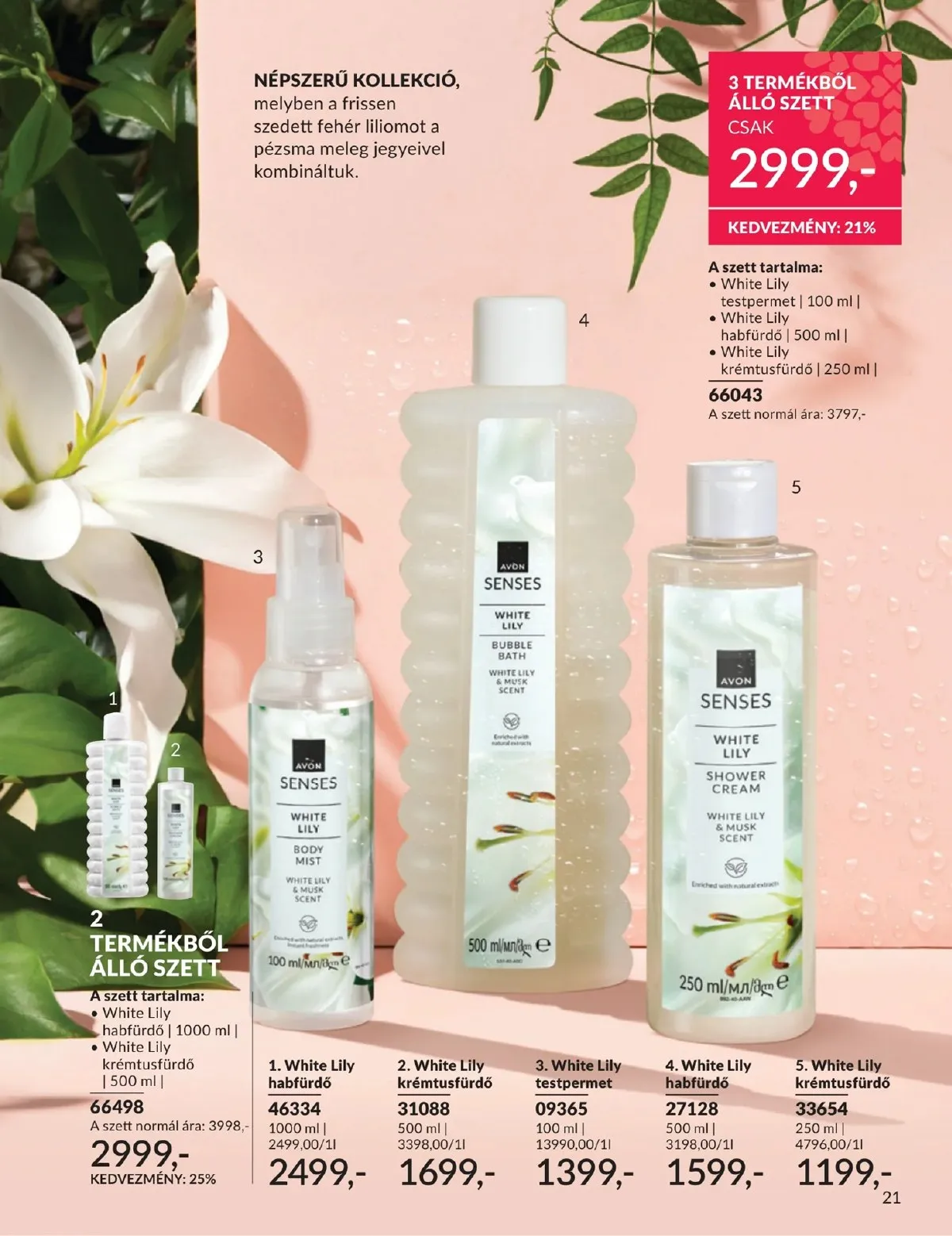 Avon akciós újság 03.01–03.31 – 21. oldal