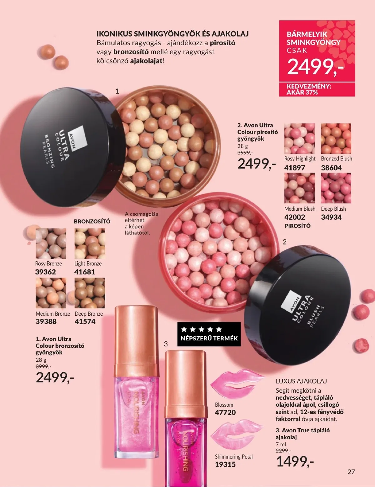 Avon akciós újság 03.01–03.31 – 27. oldal