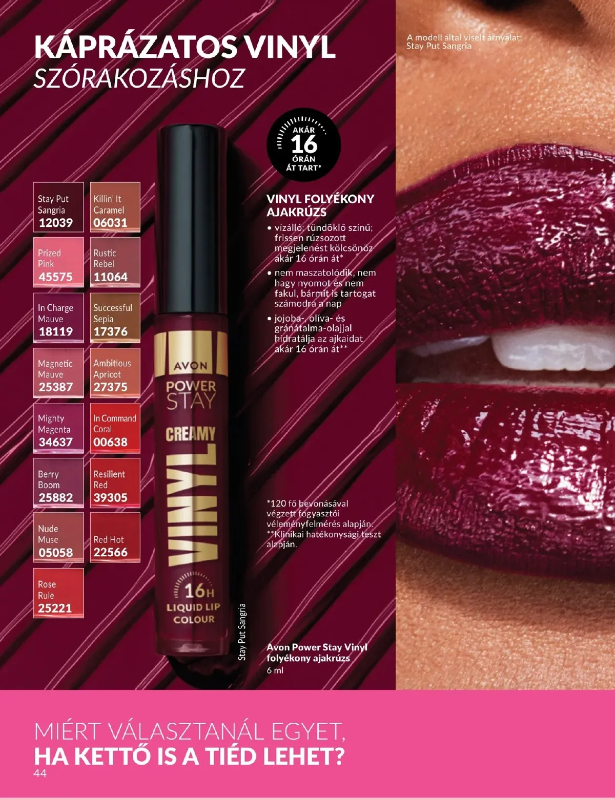 Avon akciós újság 03.01–03.31 – 44. oldal