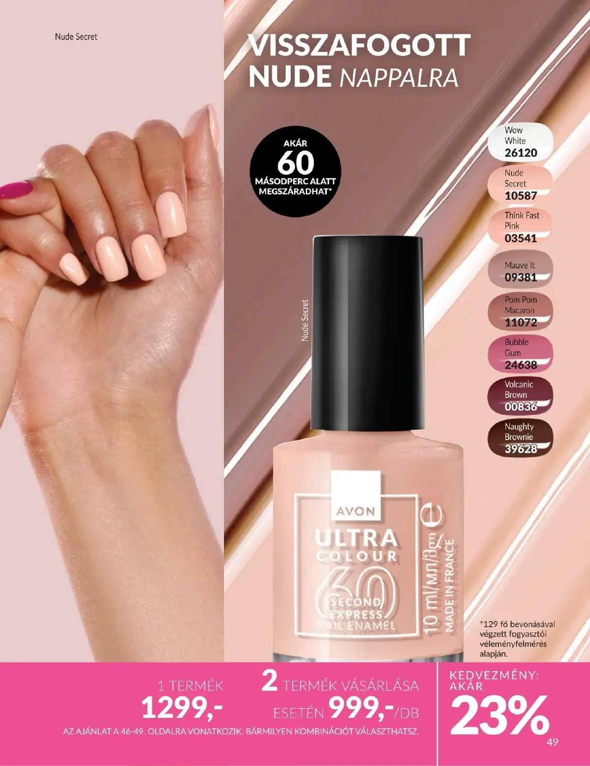 Avon akciós újság 03.01–03.31 – 49. oldal
