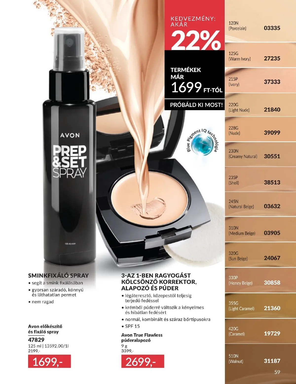 Avon akciós újság 03.01–03.31 – 59. oldal