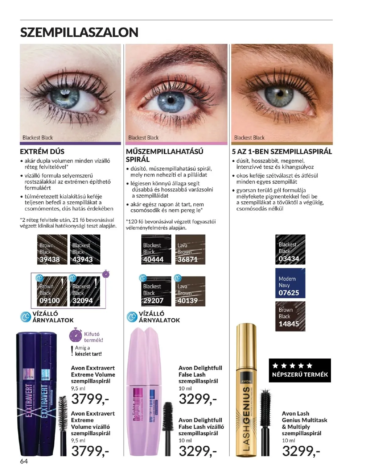 Avon akciós újság 03.01–03.31 – 64. oldal
