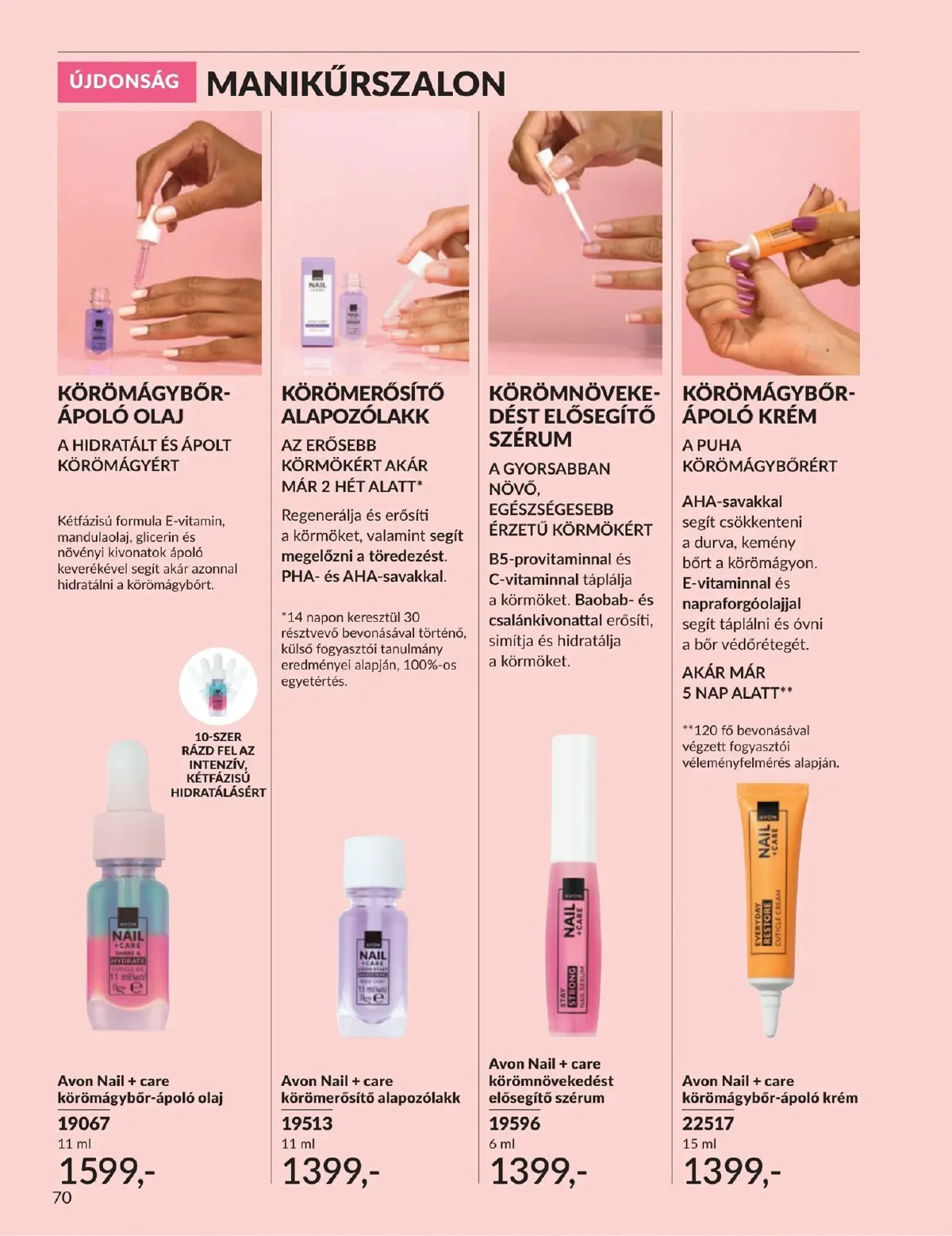 Avon akciós újság 03.01–03.31 – 70. oldal