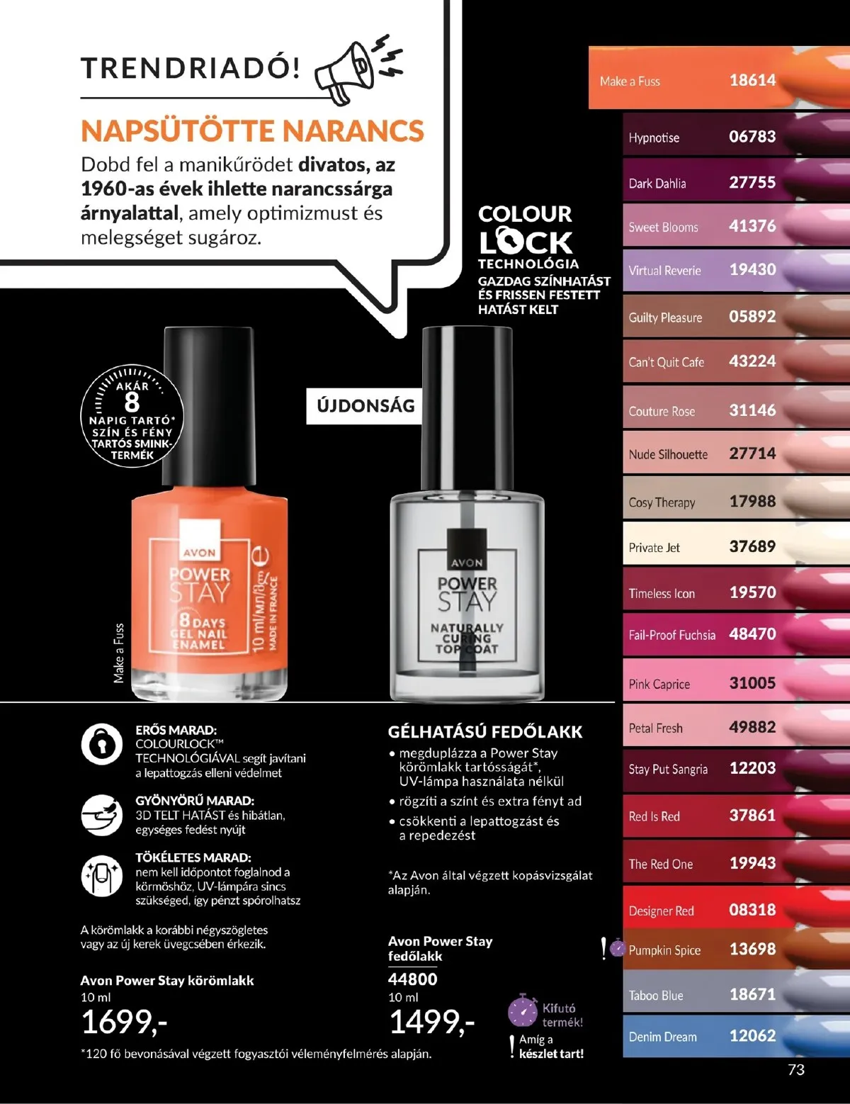 Avon akciós újság 03.01–03.31 – 73. oldal