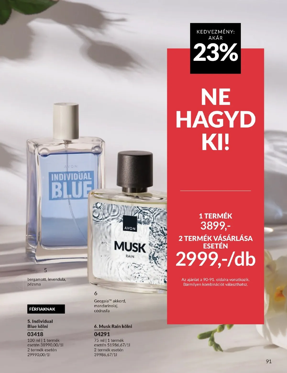 Avon akciós újság 03.01–03.31 – 91. oldal