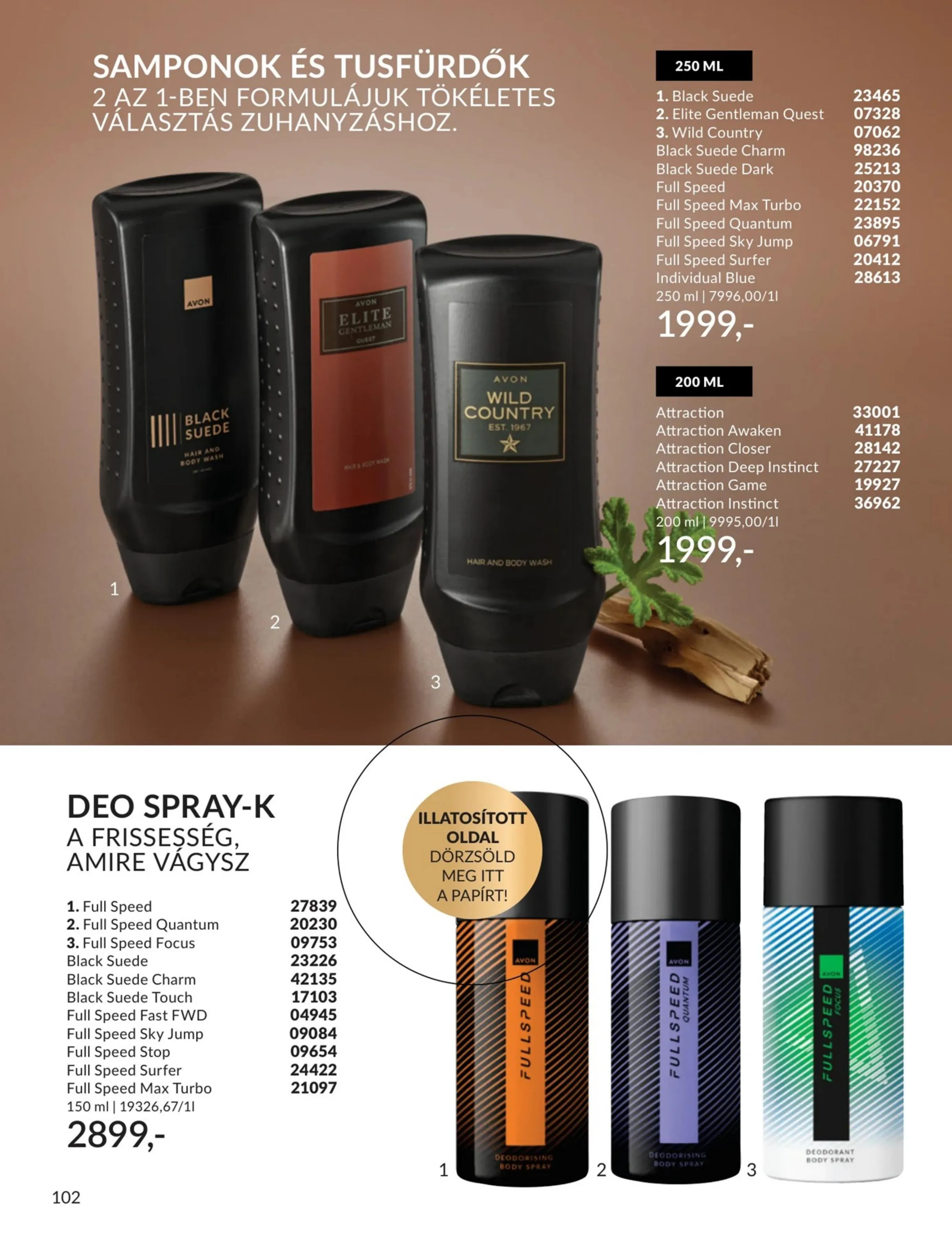 Avon akciós újság 04.01–04.30 – 102. oldal