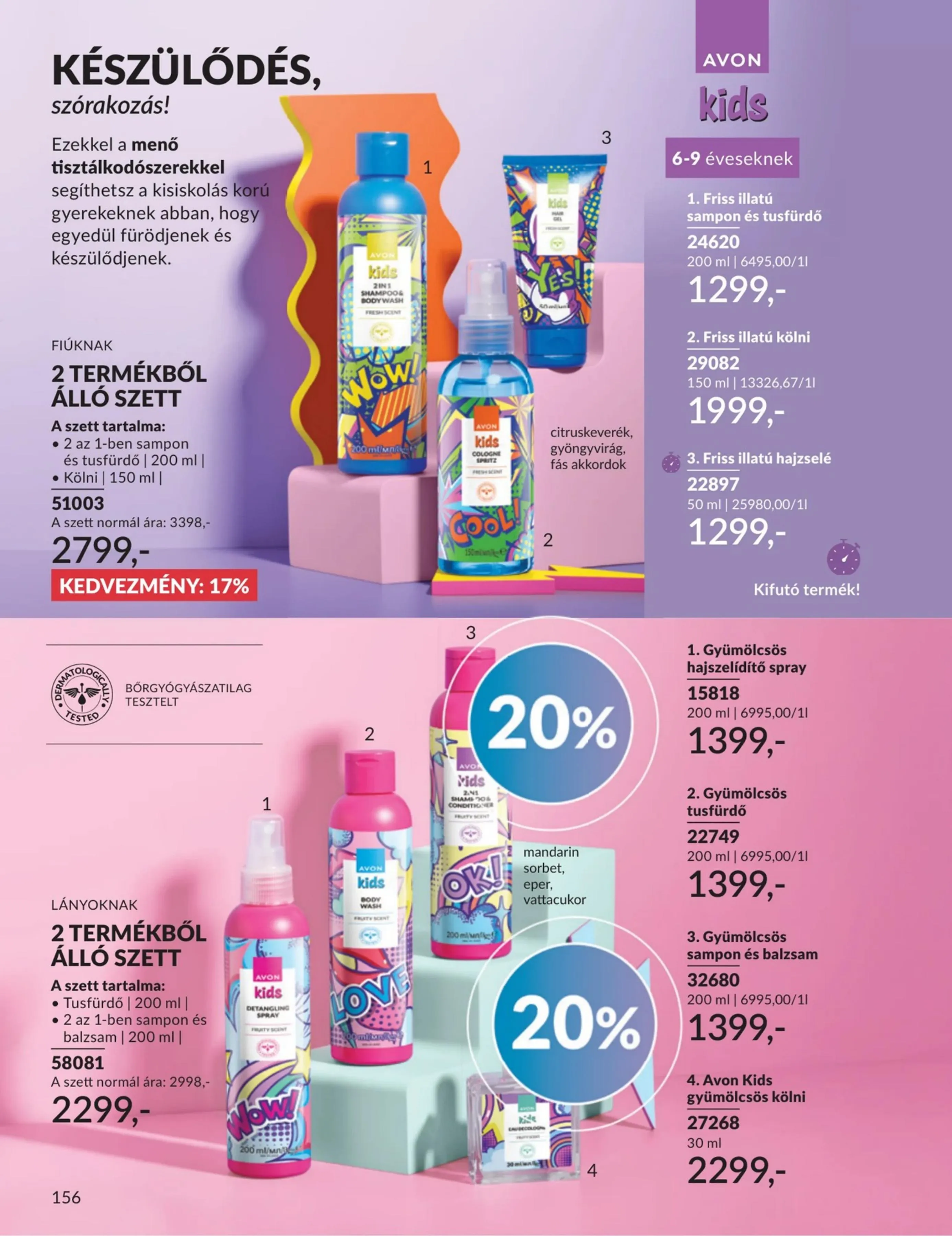 Avon akciós újság 04.01–04.30 – 156. oldal