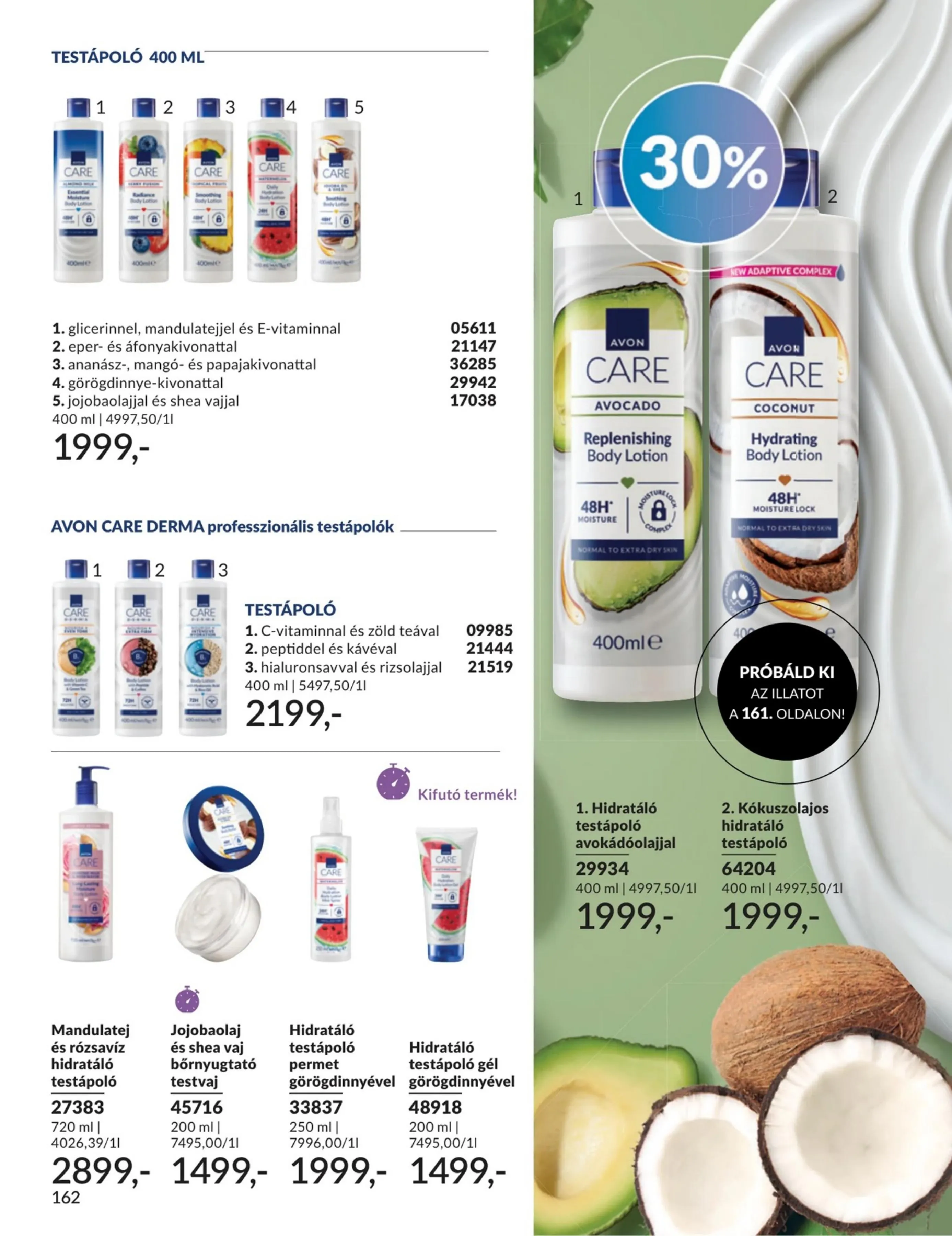 Avon akciós újság 04.01–04.30 – 162. oldal