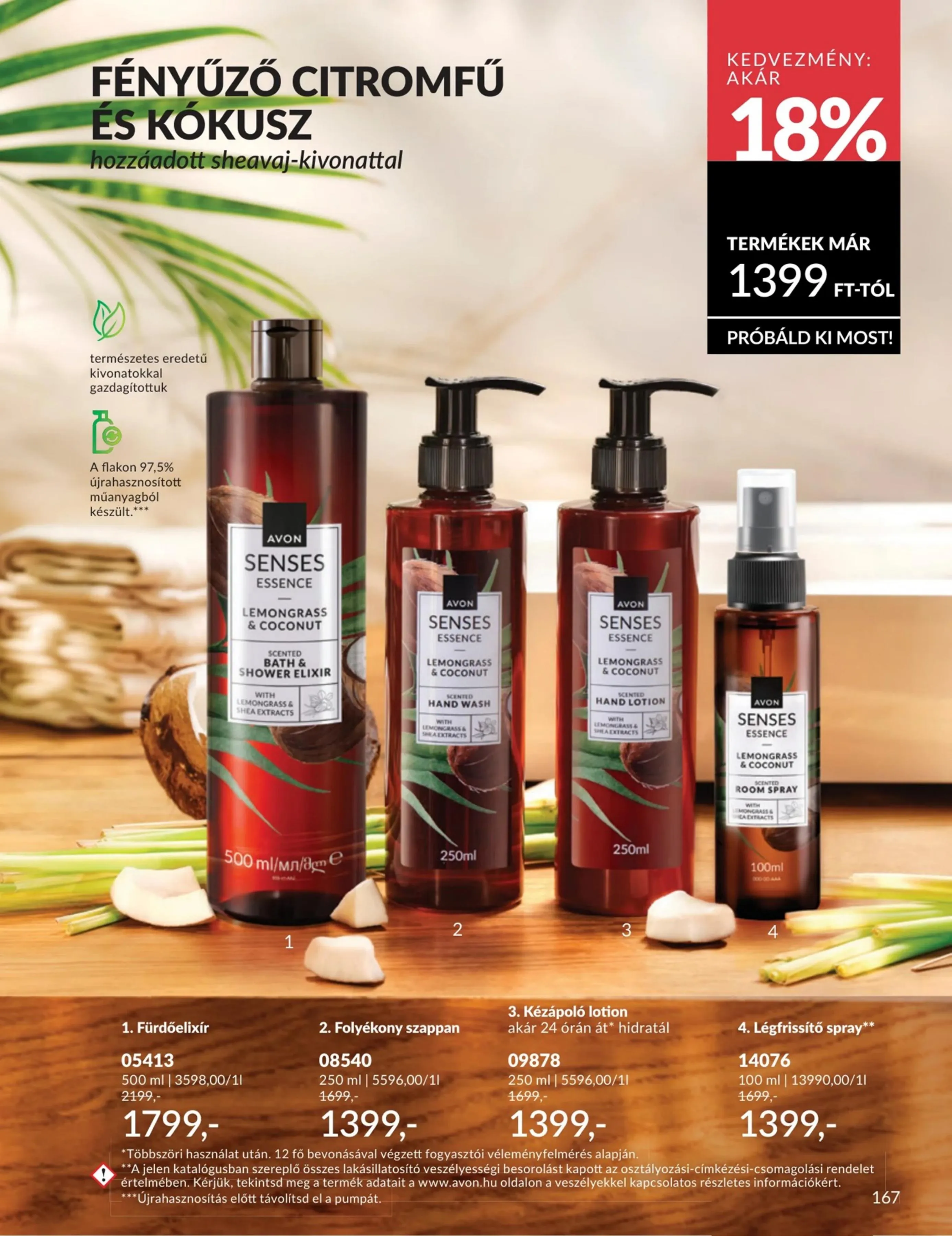 Avon akciós újság 04.01–04.30 – 167. oldal