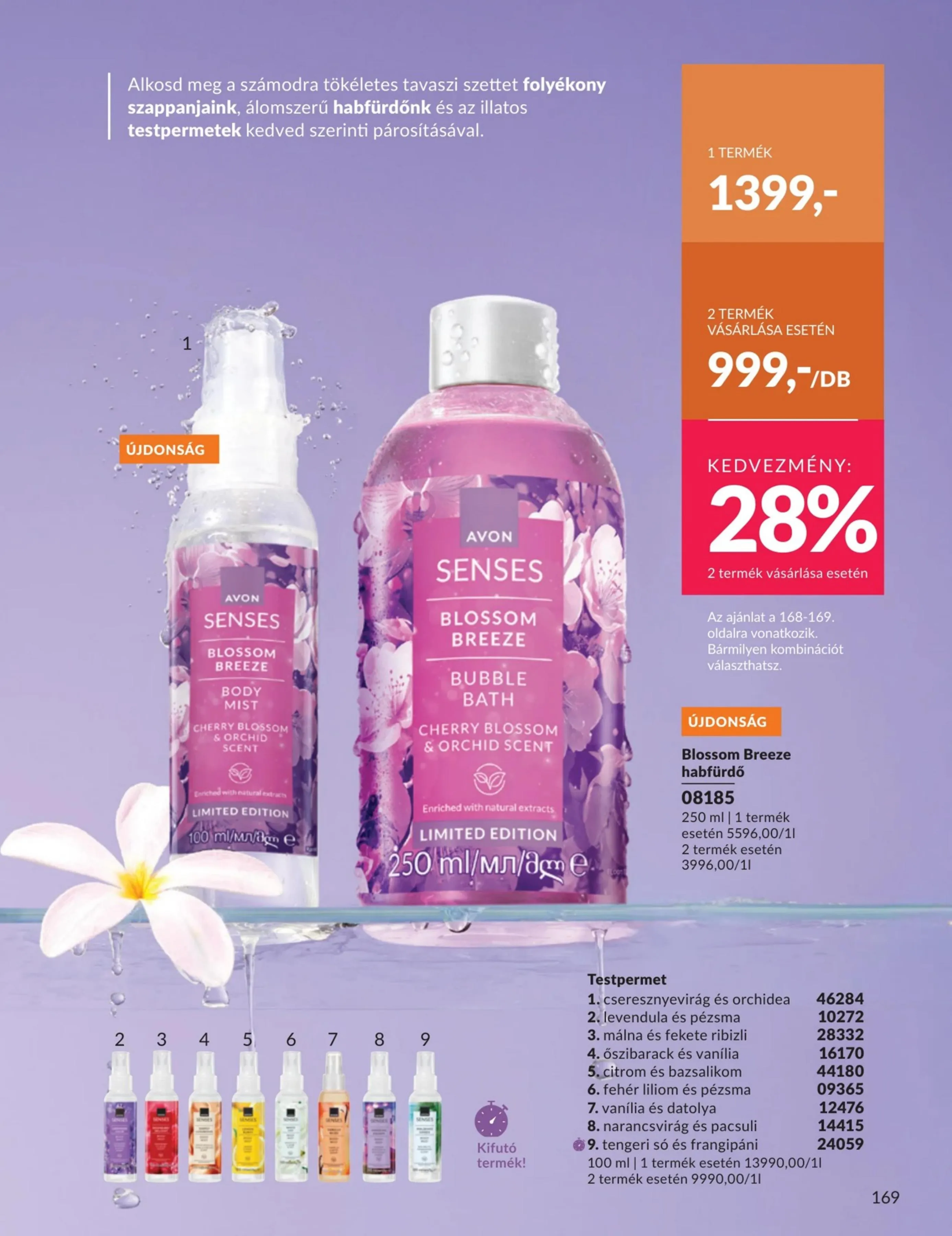 Avon akciós újság 04.01–04.30 – 169. oldal
