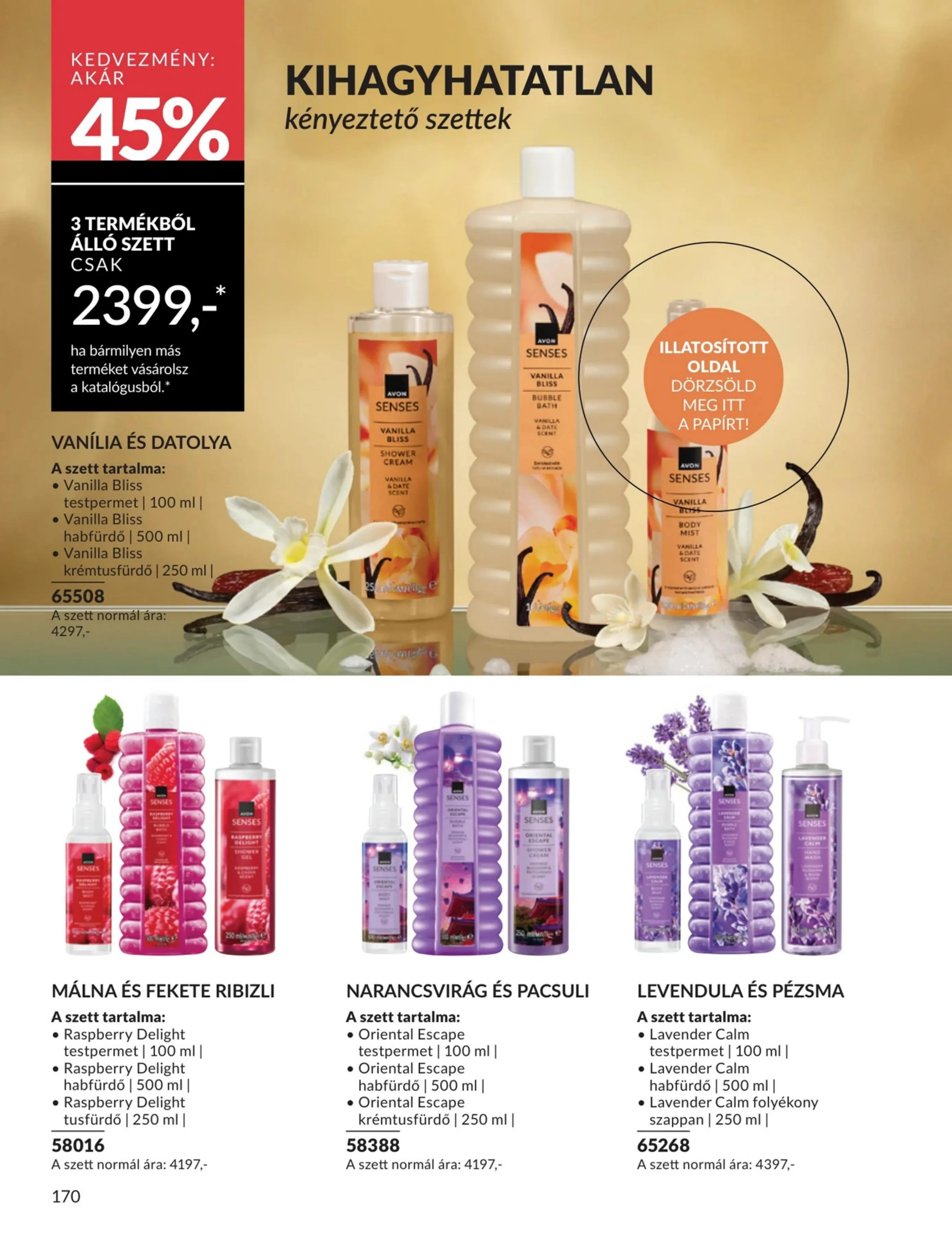 Avon akciós újság 04.01–04.30 – 170. oldal