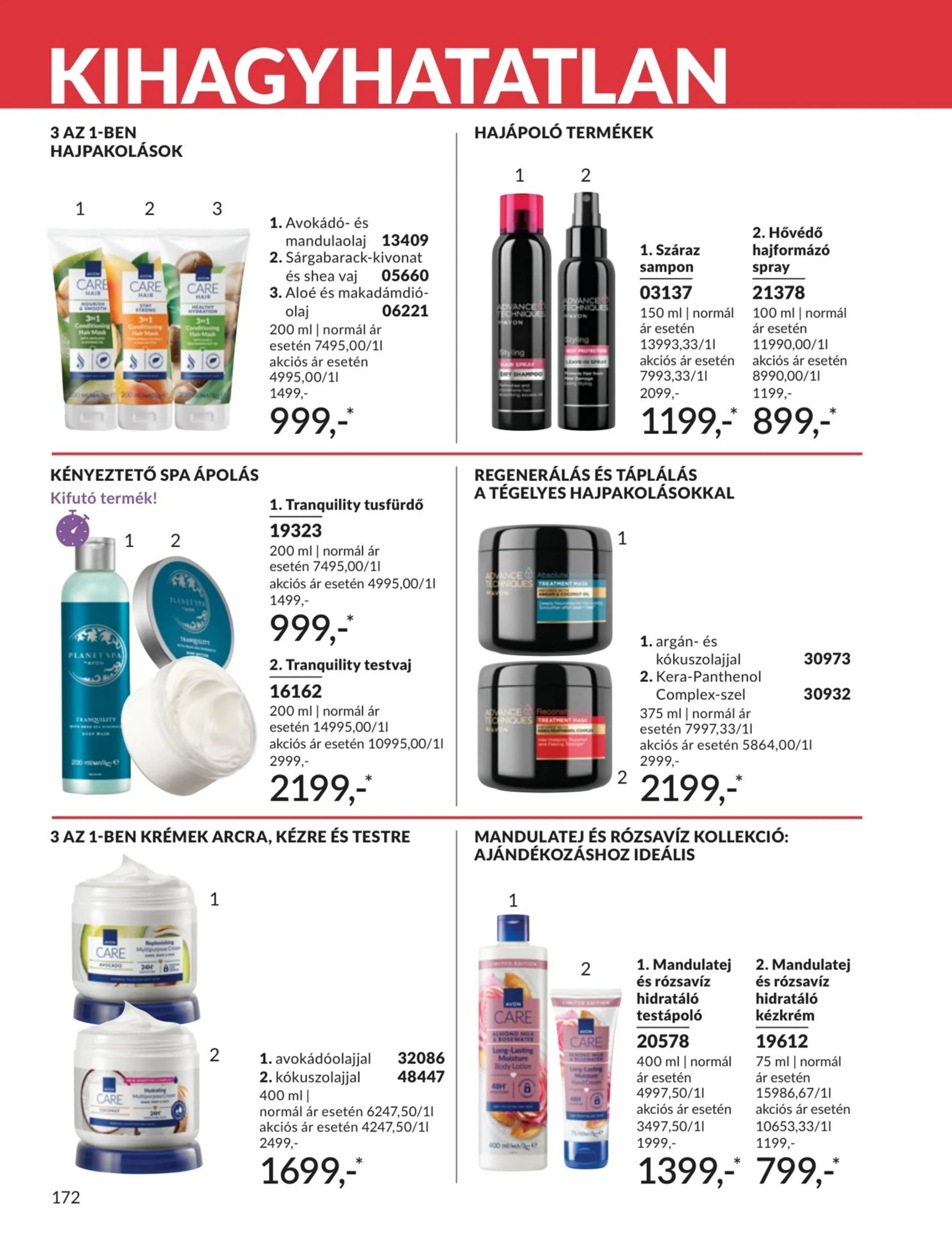 Avon akciós újság 04.01–04.30 – 172. oldal