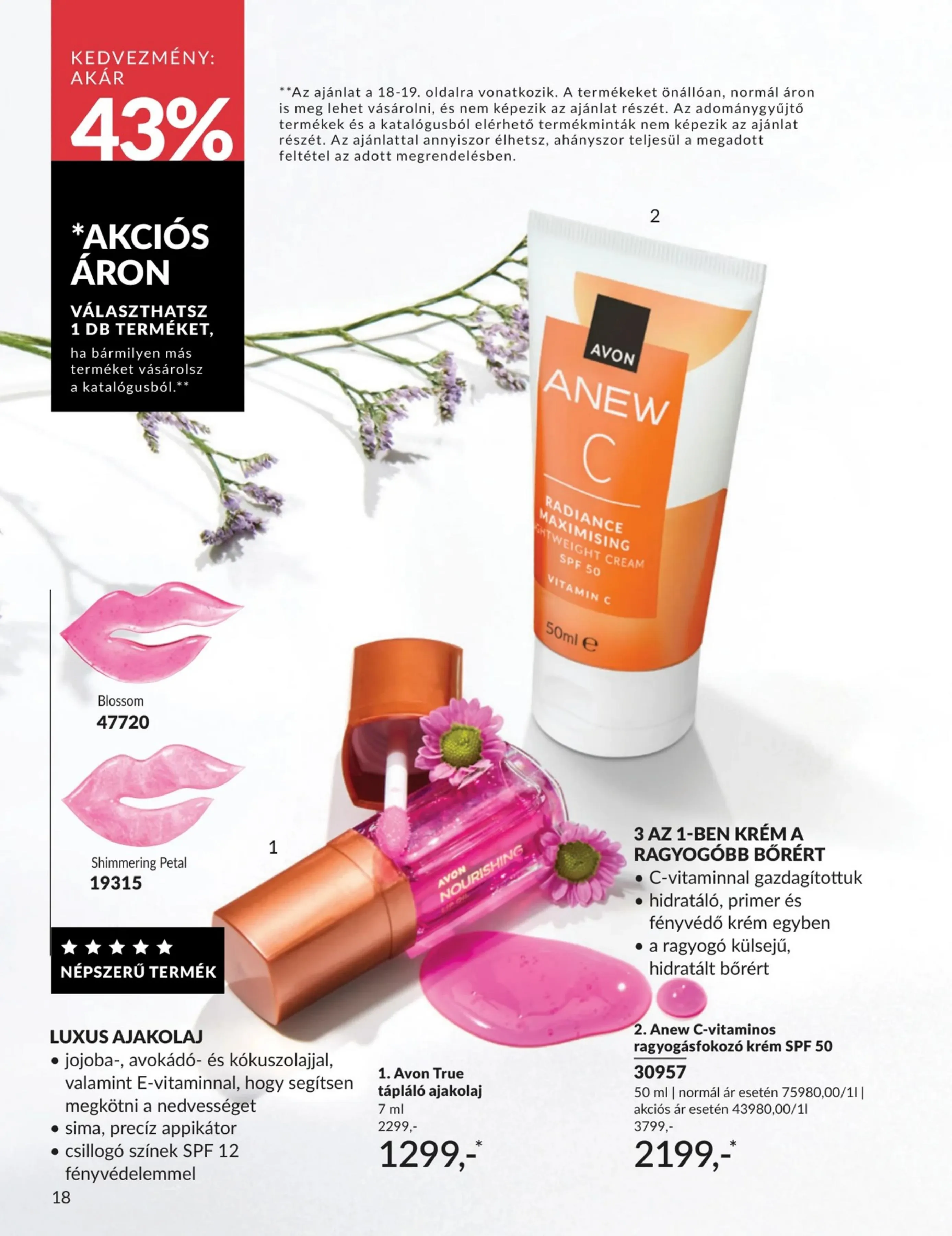 Avon akciós újság 04.01–04.30 – 18. oldal