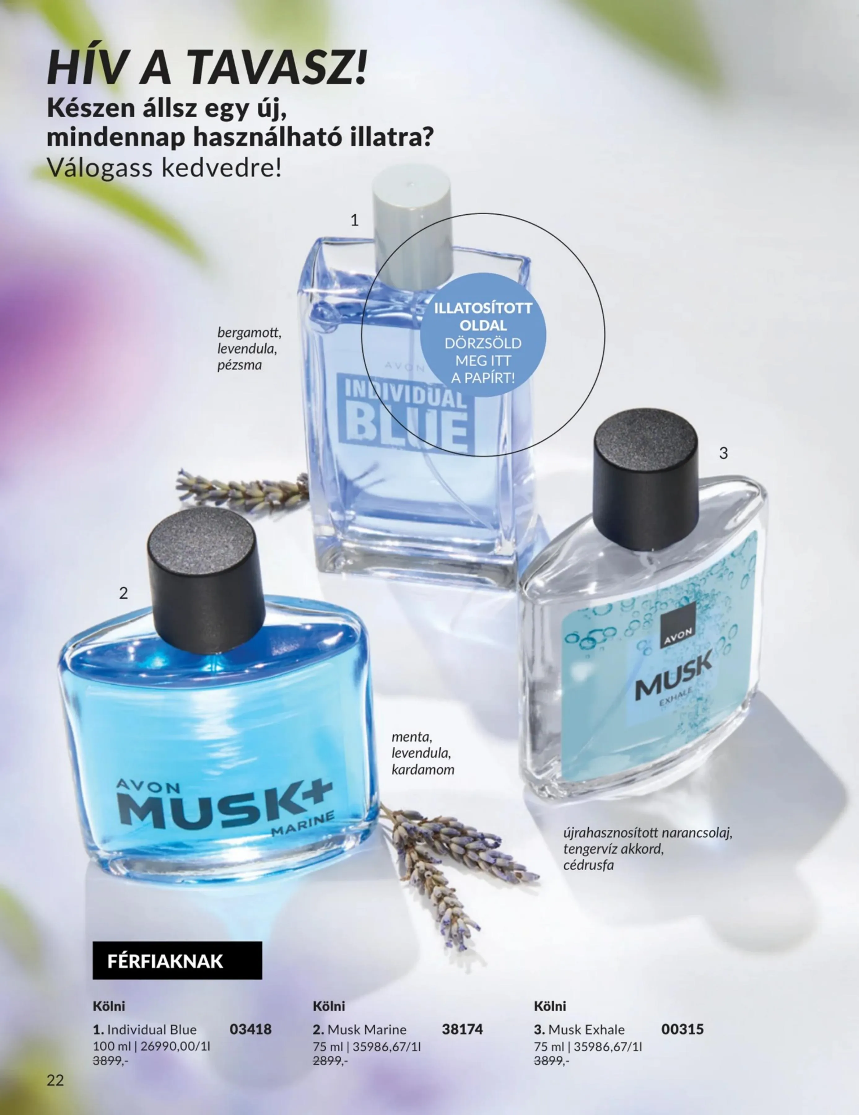 Avon akciós újság 04.01–04.30 – 22. oldal