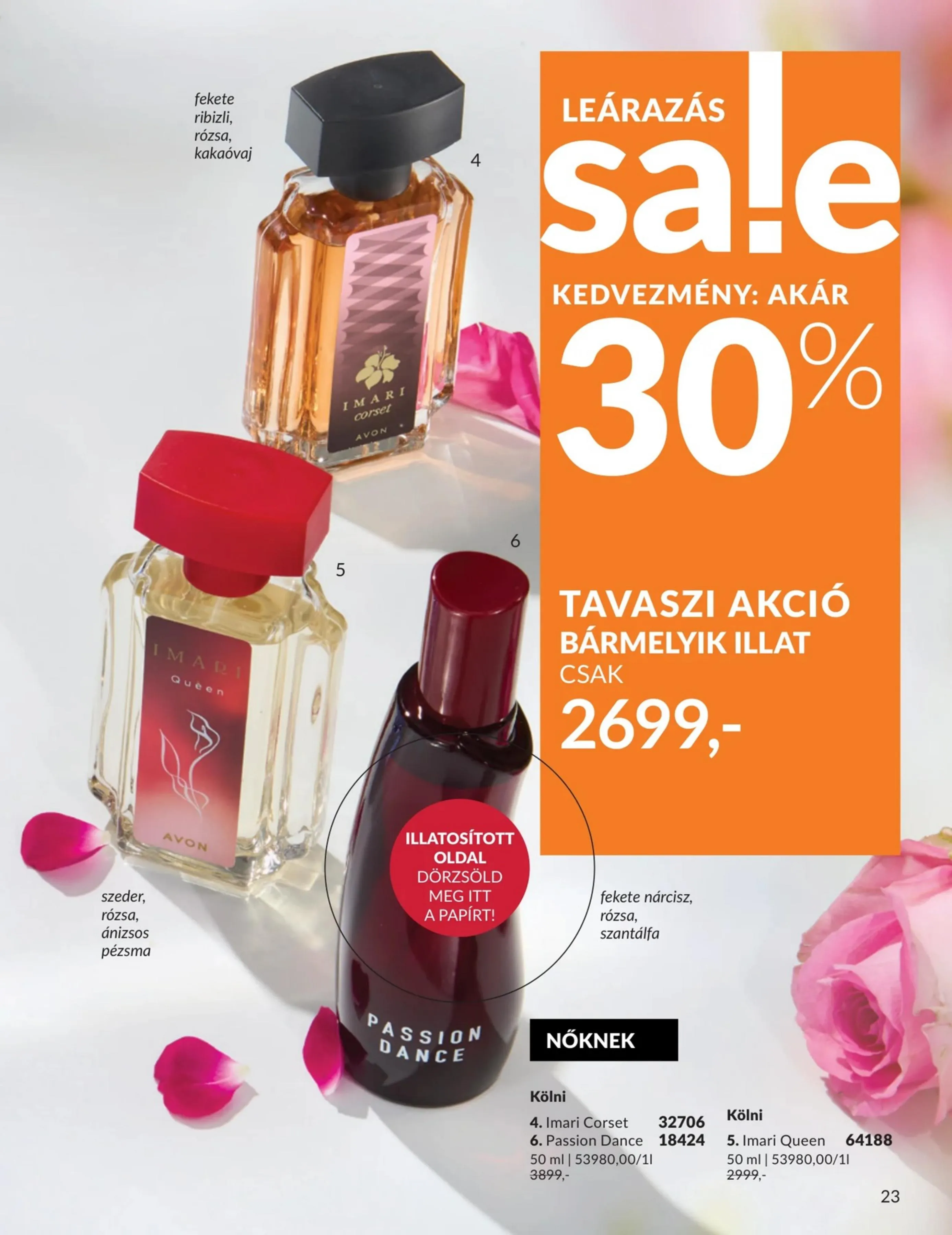 Avon akciós újság 04.01–04.30 – 23. oldal