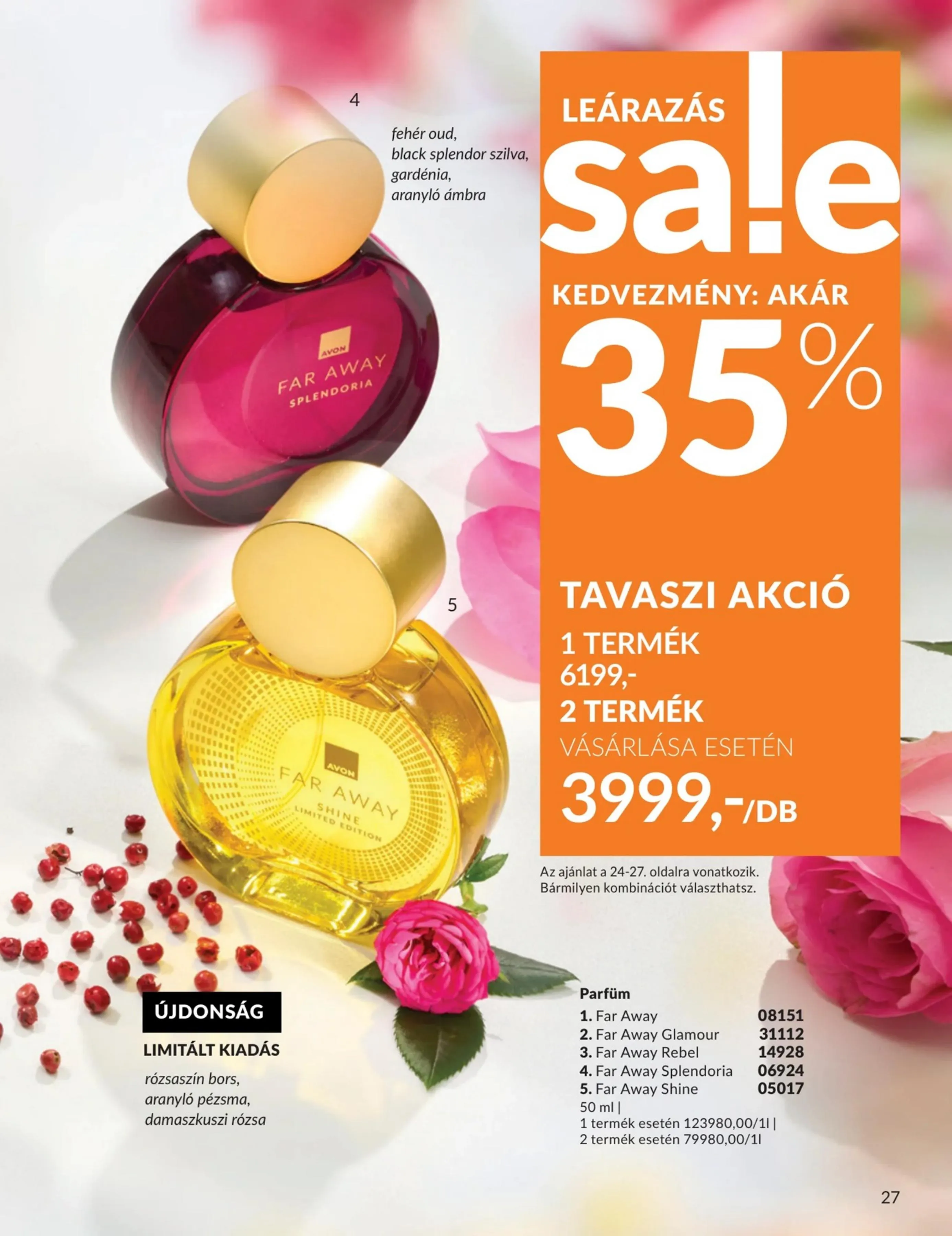 Avon akciós újság 04.01–04.30 – 27. oldal