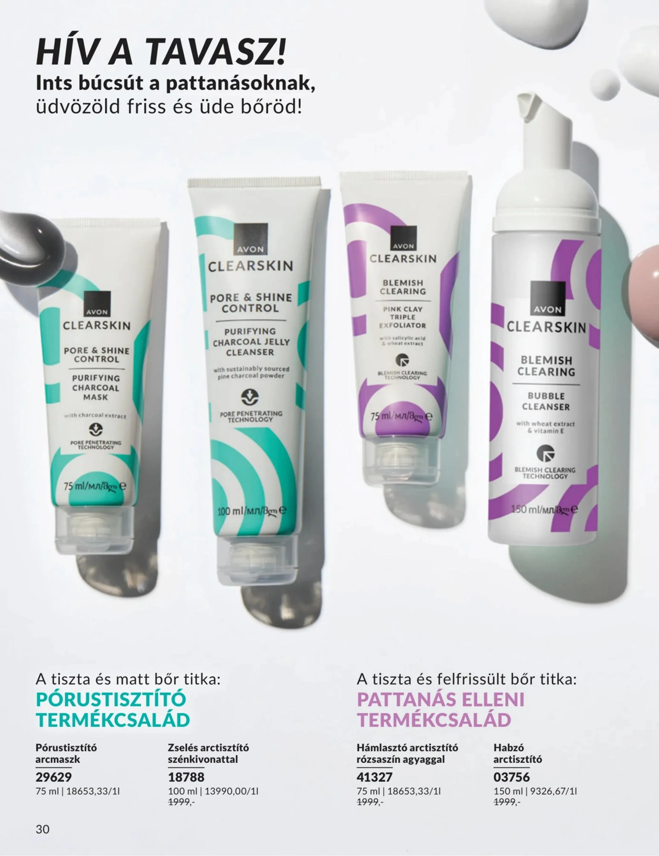 Avon akciós újság 04.01–04.30 – 30. oldal