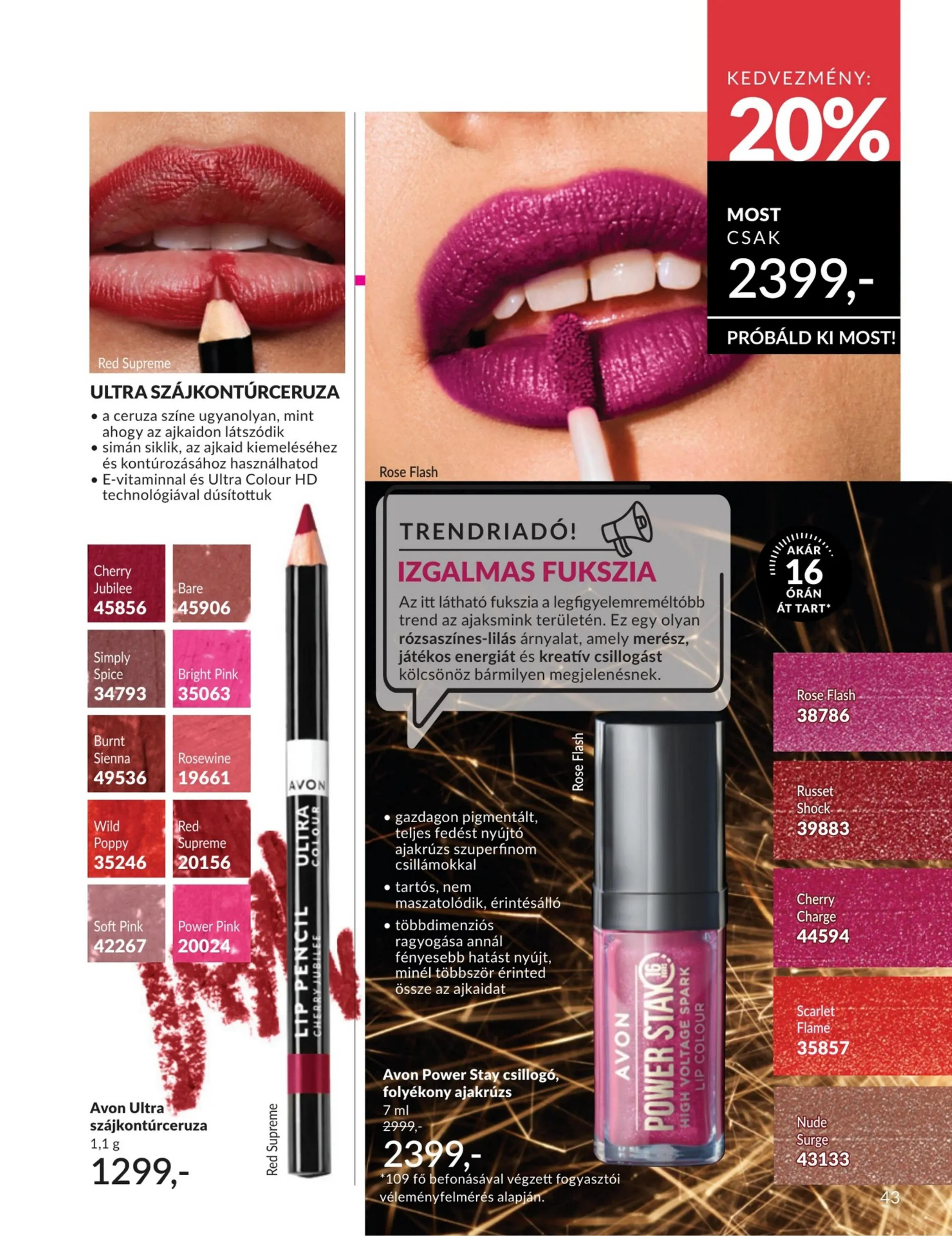 Avon akciós újság 04.01–04.30 – 43. oldal