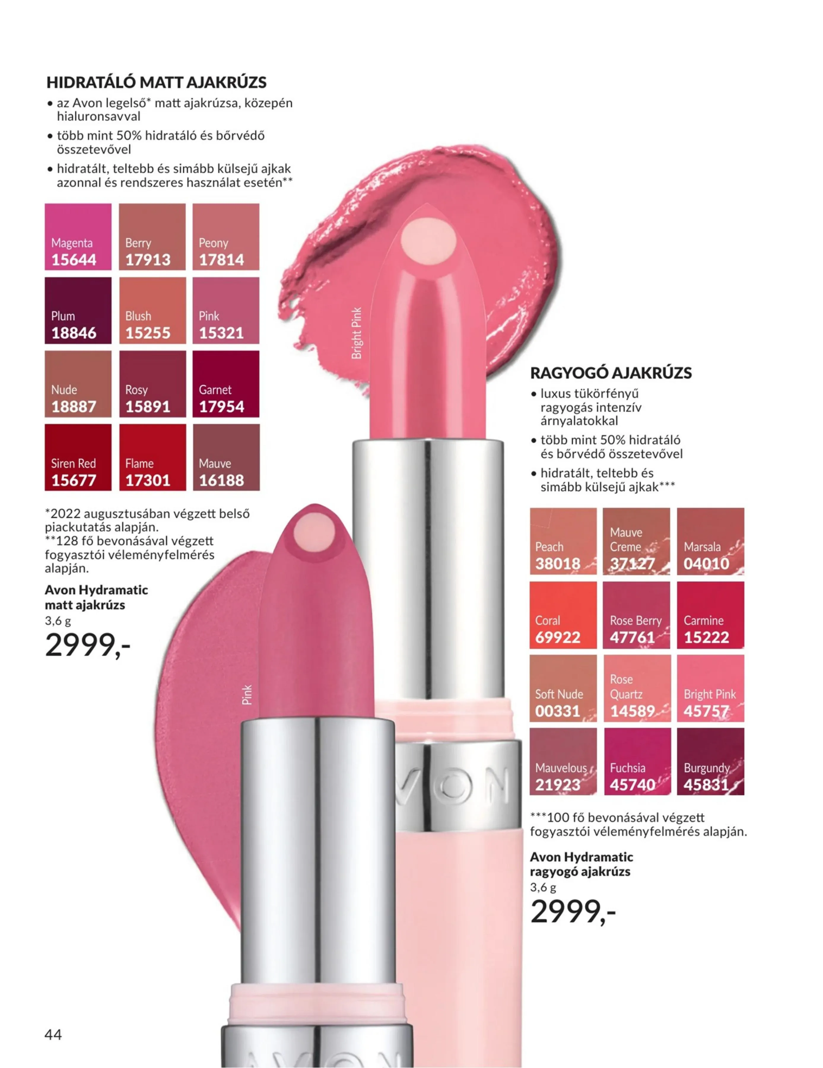 Avon akciós újság 04.01–04.30 – 44. oldal