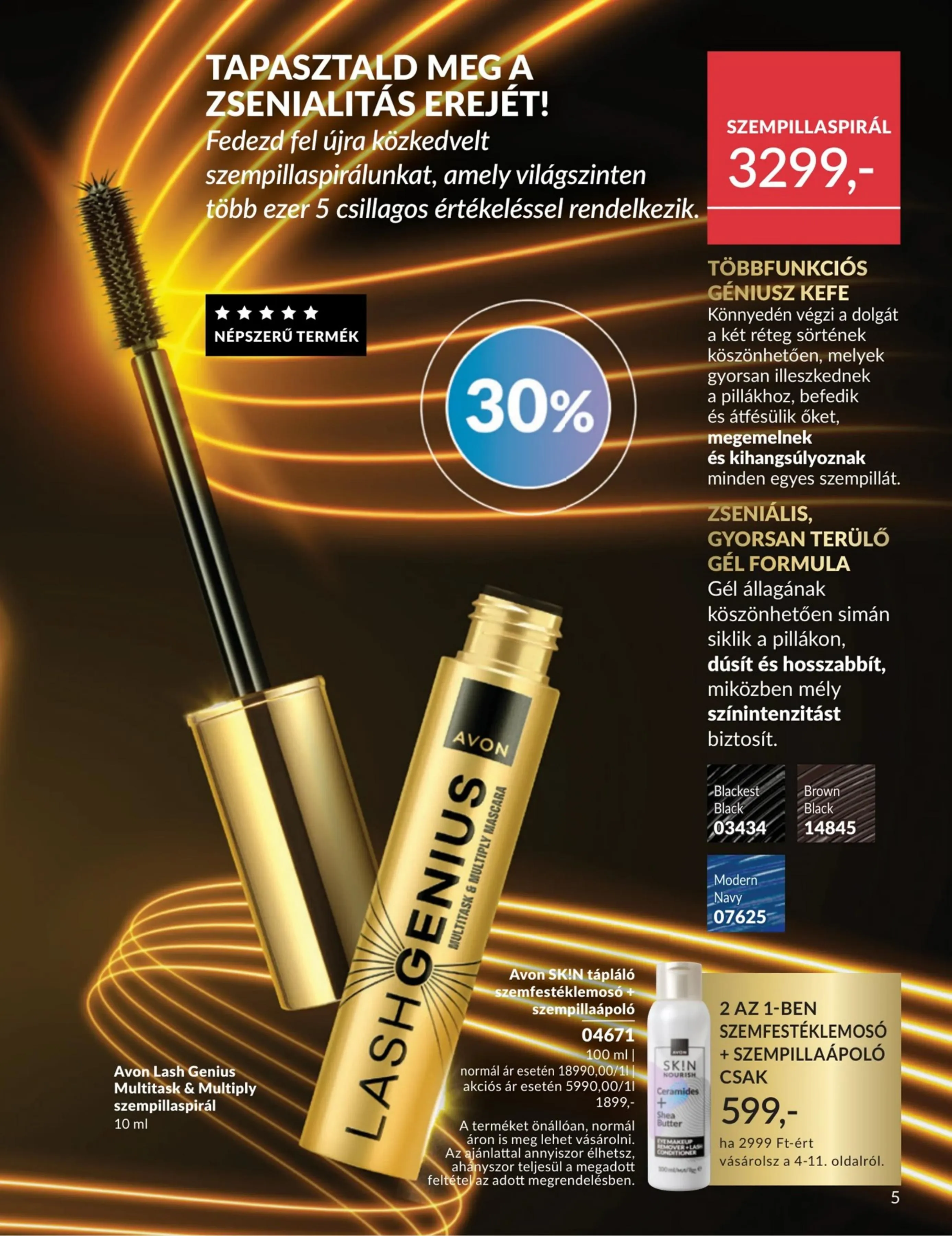 Avon akciós újság 04.01–04.30 – 5. oldal