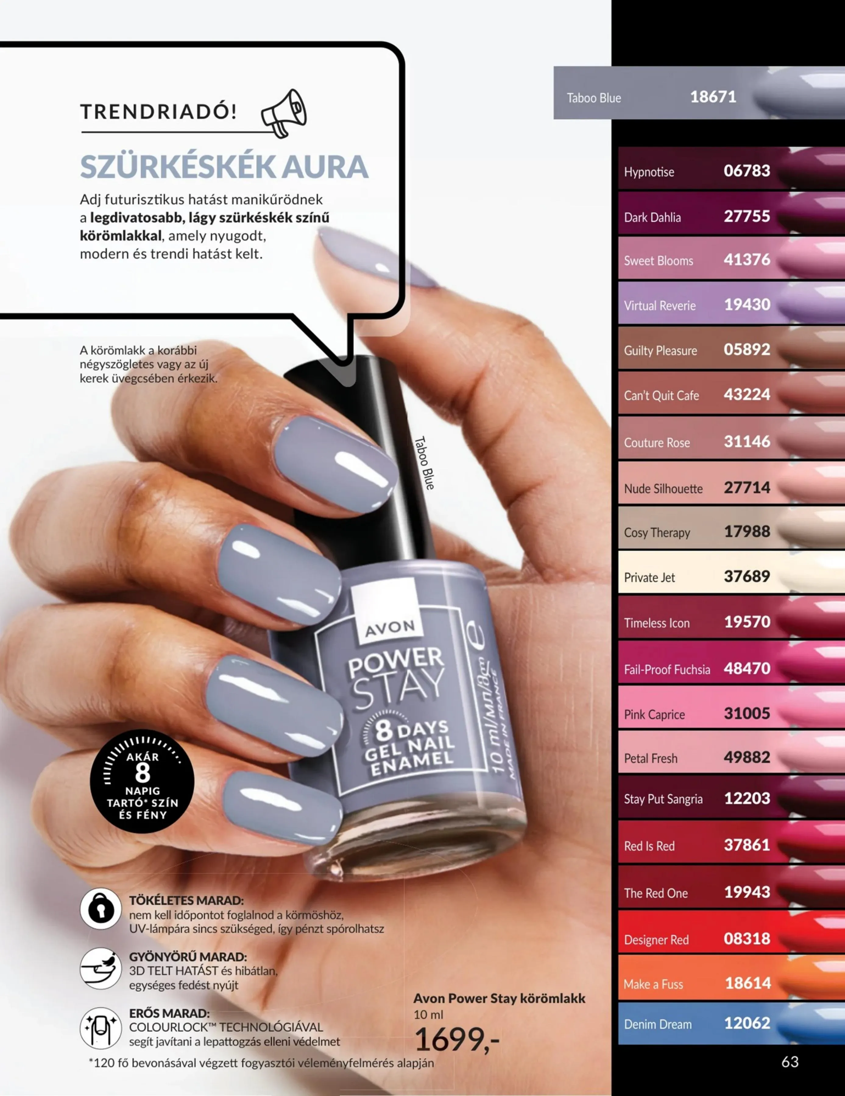 Avon akciós újság 04.01–04.30 – 63. oldal