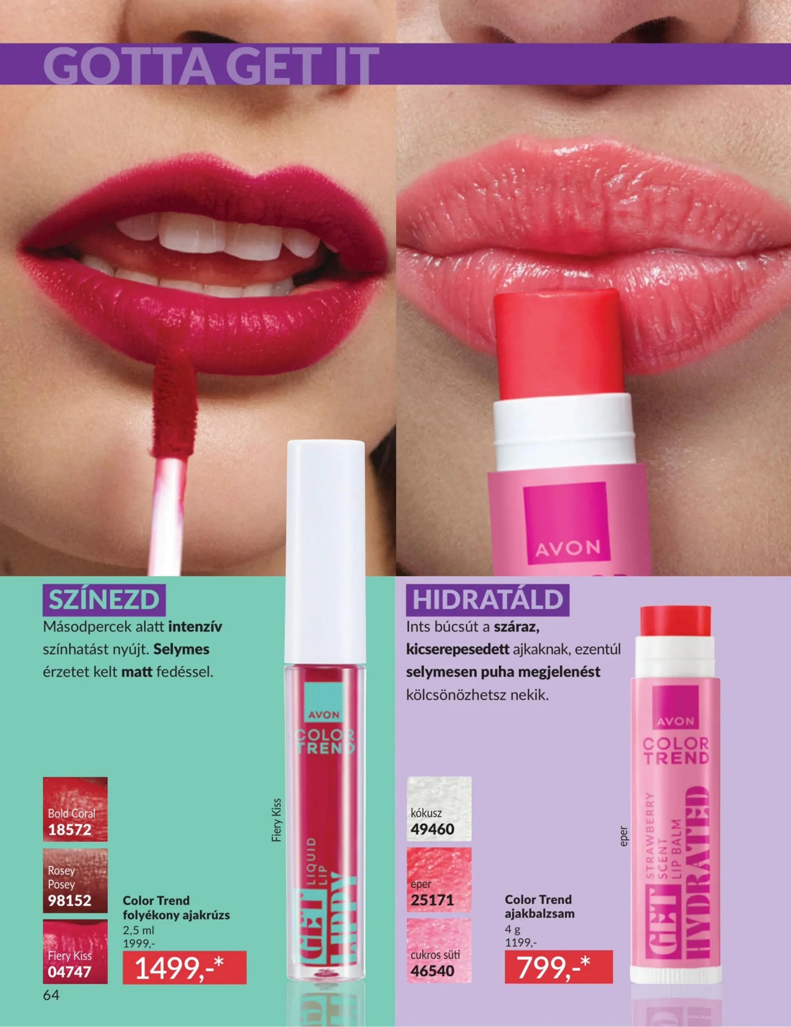 Avon akciós újság 04.01–04.30 – 64. oldal
