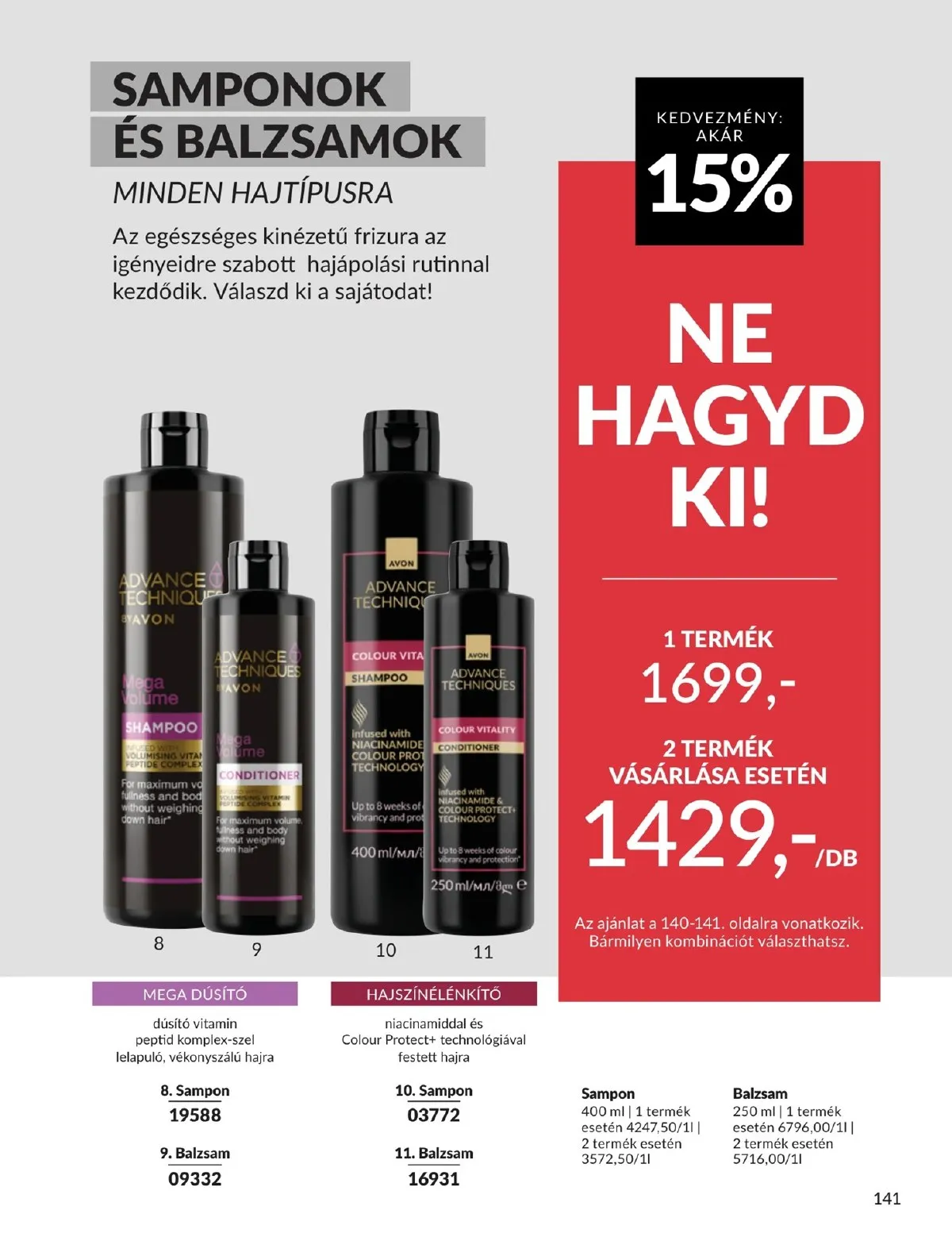 Avon akciós újság 05.01–05.31 – 141. oldal