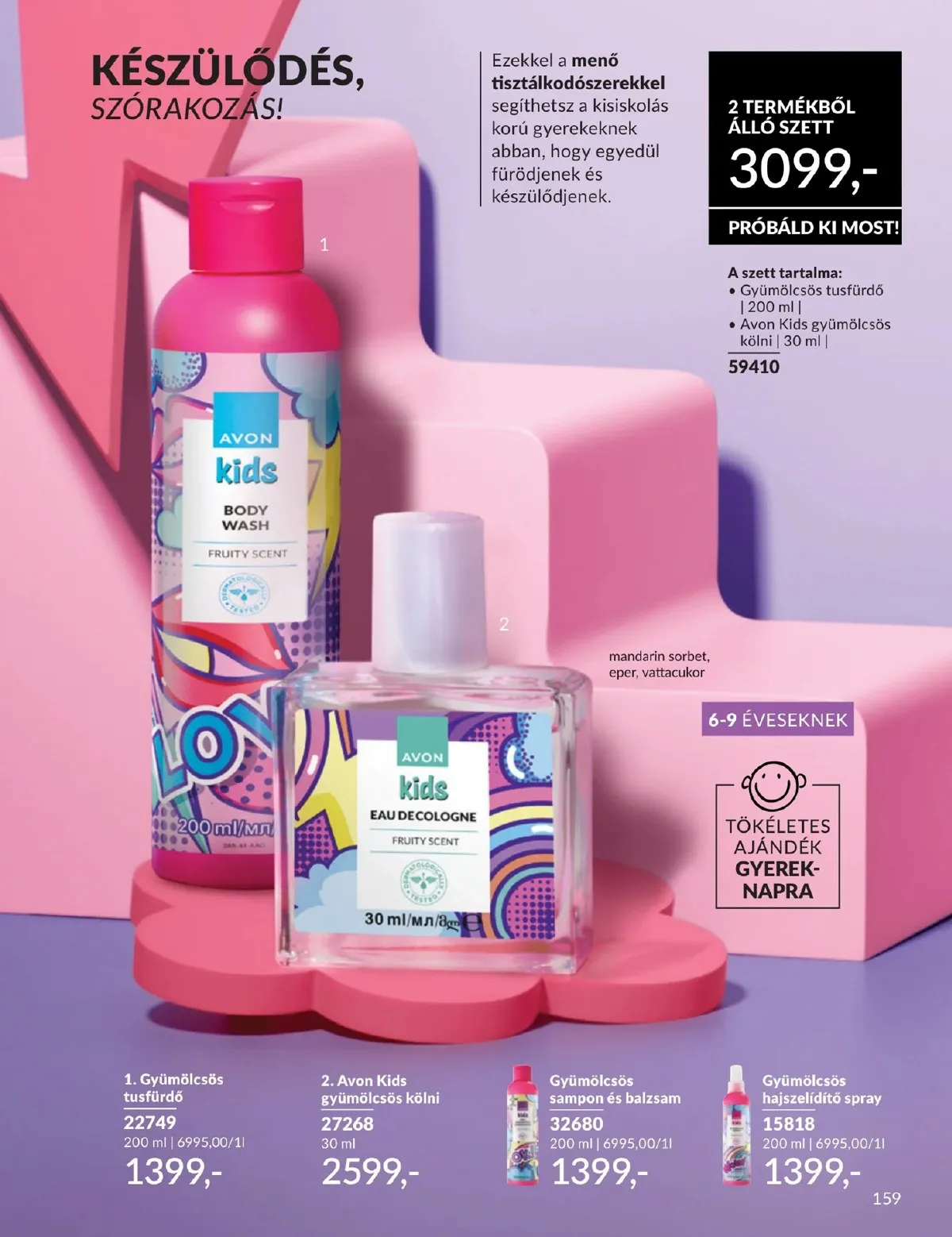 Avon akciós újság 05.01–05.31 – 159. oldal