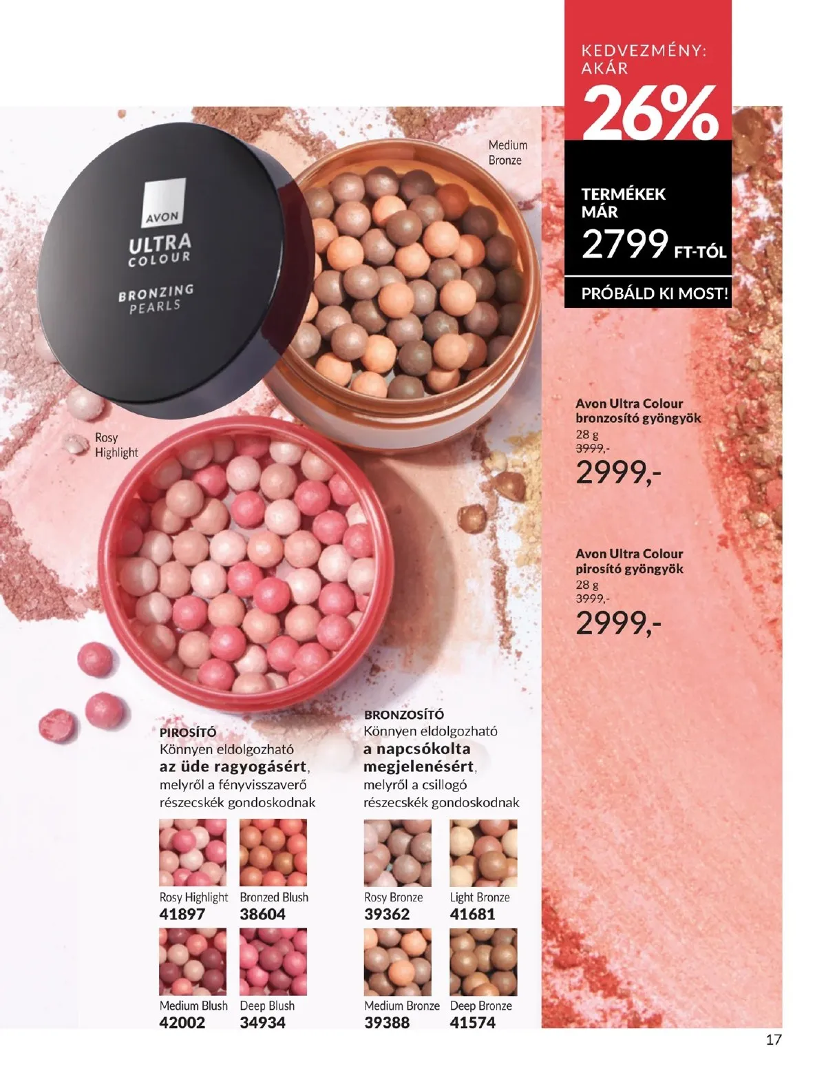 Avon akciós újság 05.01–05.31 – 17. oldal