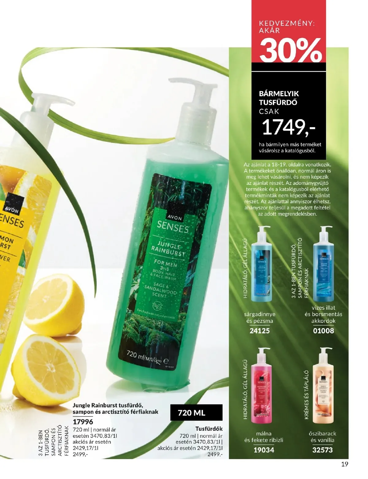 Avon akciós újság 05.01–05.31 – 19. oldal