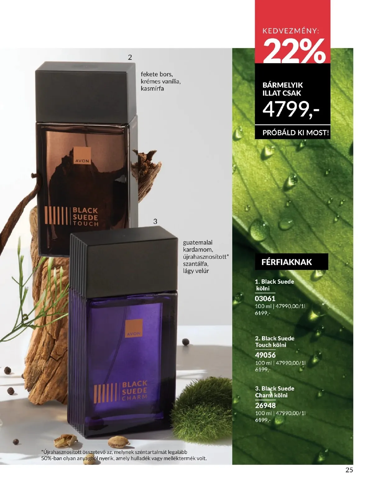 Avon akciós újság 05.01–05.31 – 25. oldal