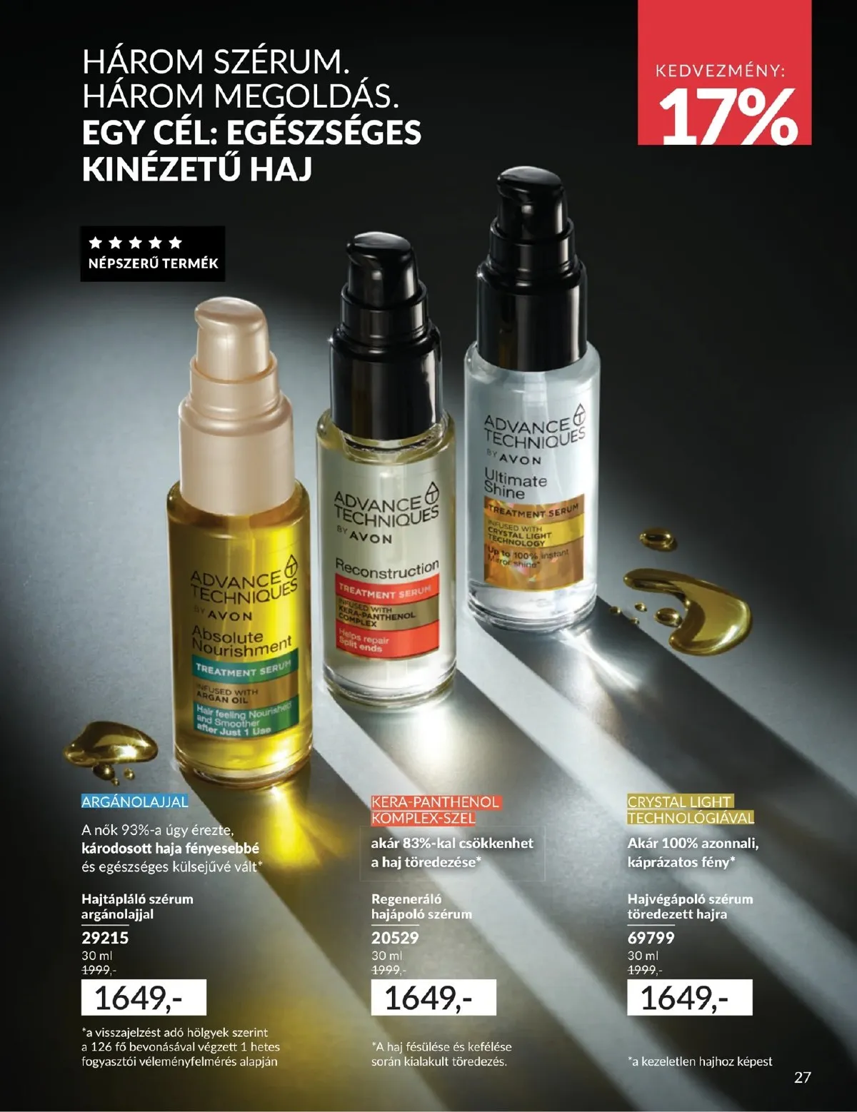 Avon akciós újság 05.01–05.31 – 27. oldal