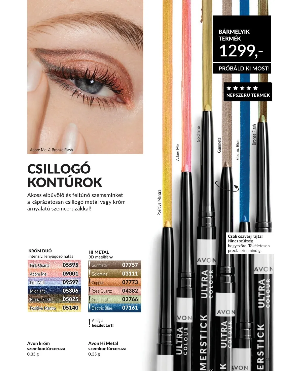 Avon akciós újság 05.01–05.31 – 45. oldal