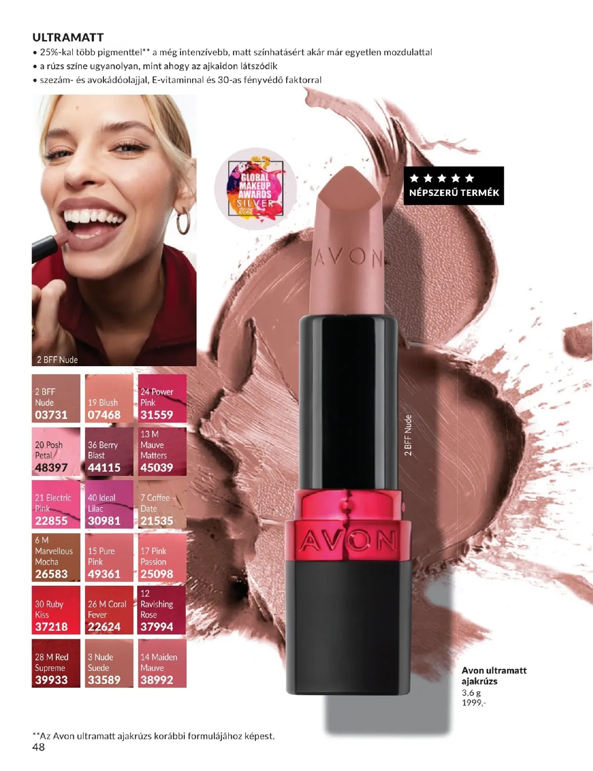 Avon akciós újság 05.01–05.31 – 48. oldal