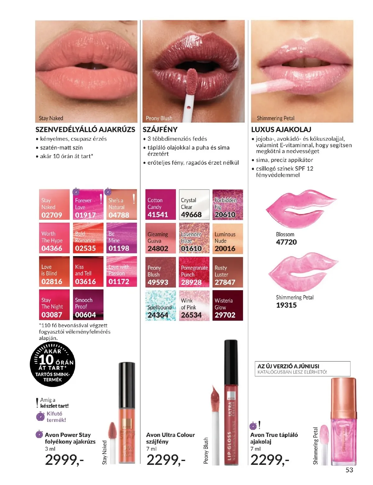 Avon akciós újság 05.01–05.31 – 53. oldal