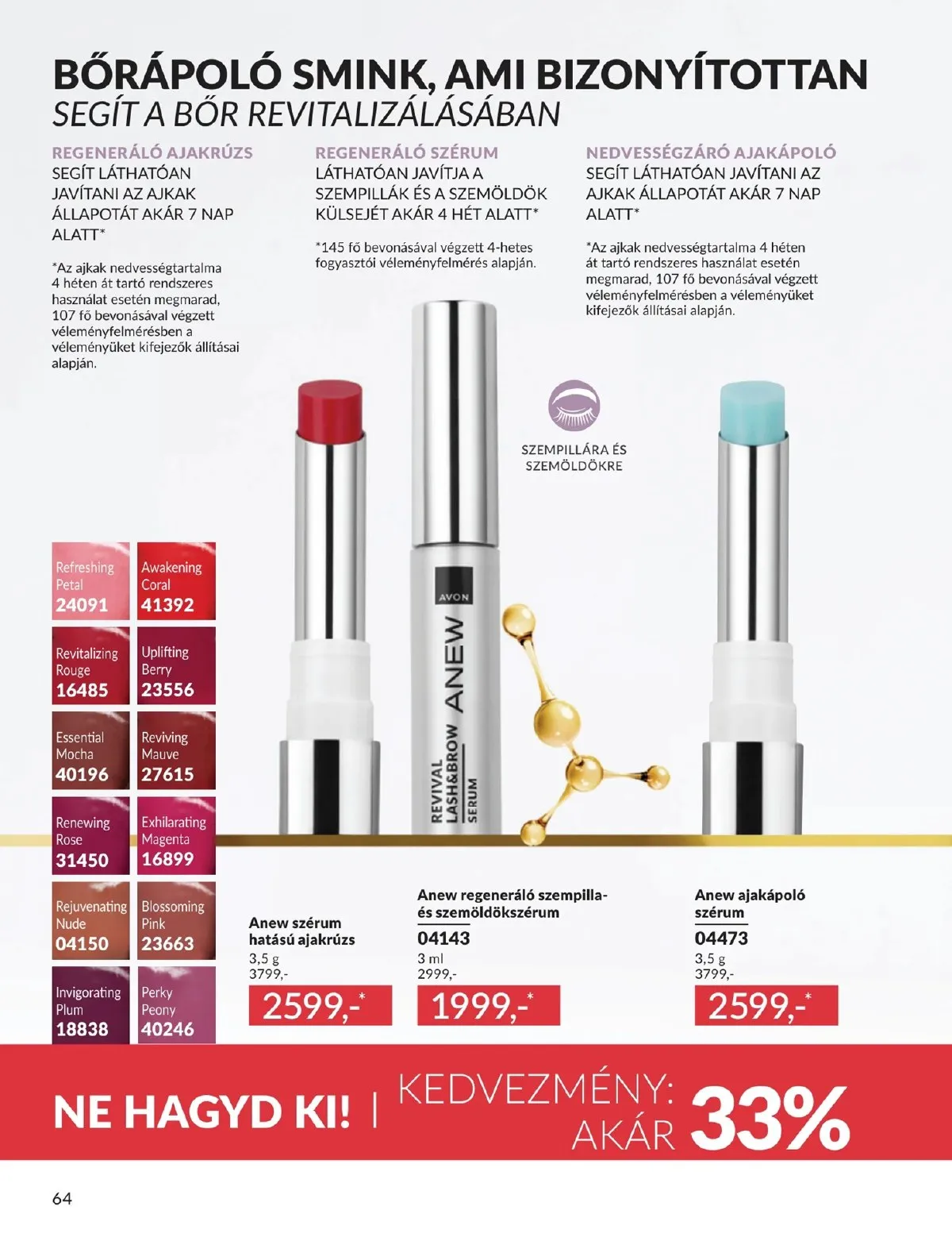 Avon akciós újság 05.01–05.31 – 64. oldal