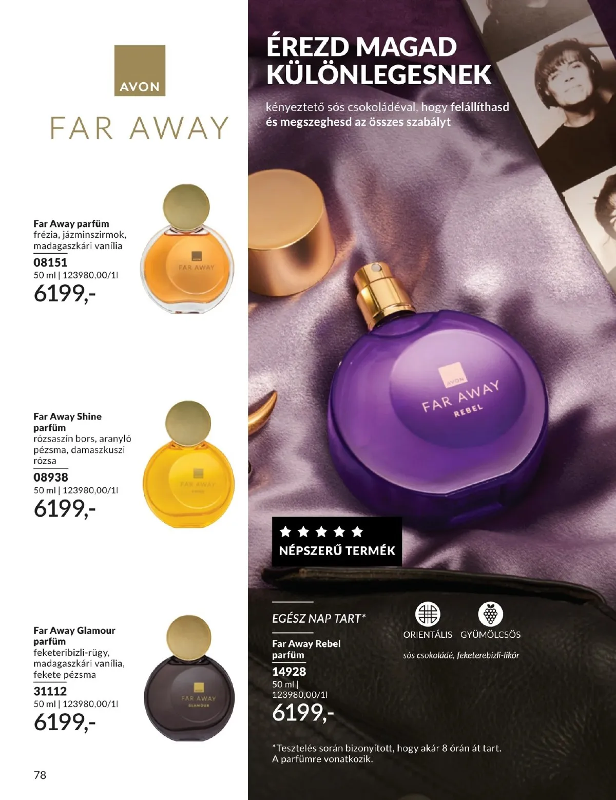 Avon akciós újság 05.01–05.31 – 78. oldal