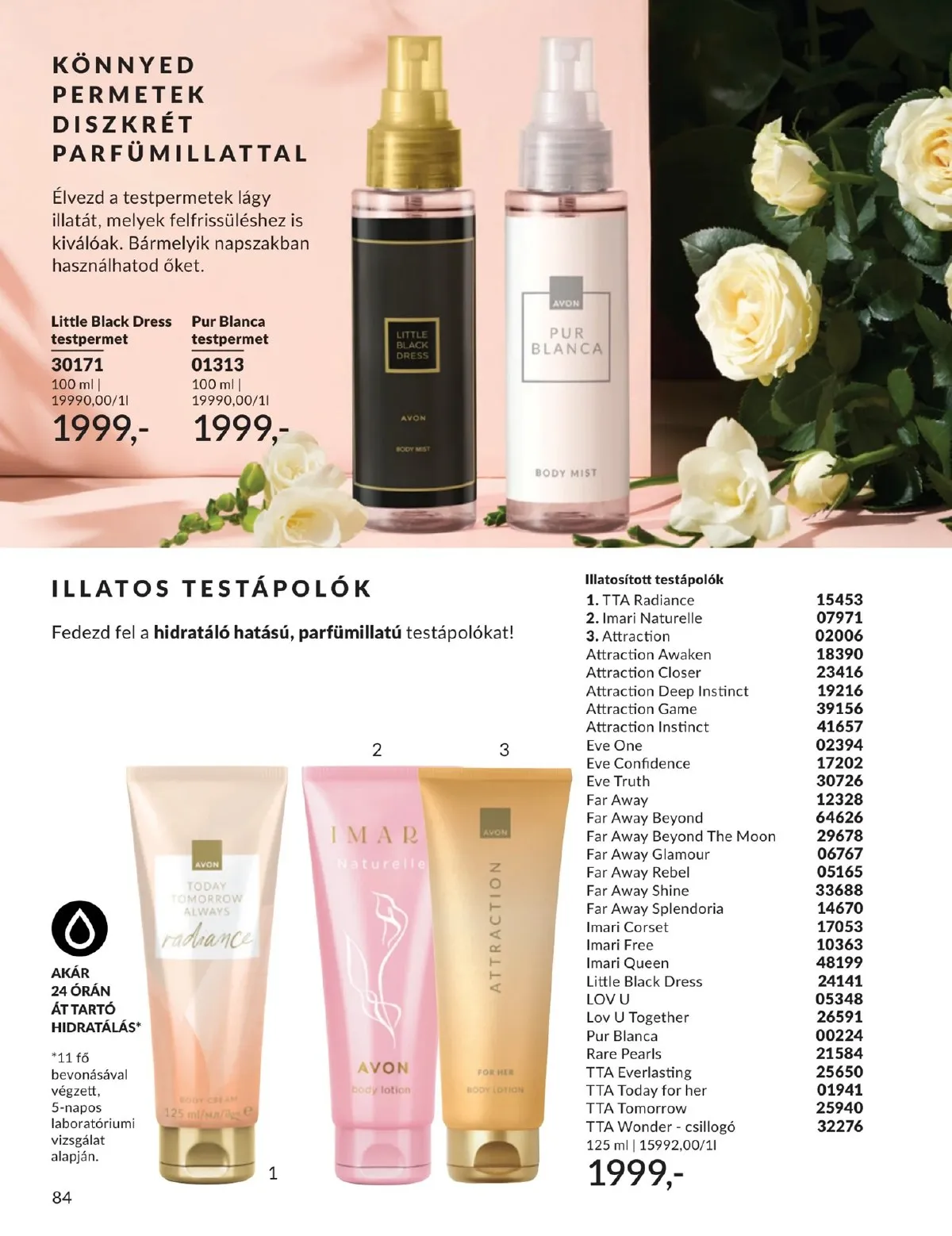 Avon akciós újság 05.01–05.31 – 84. oldal