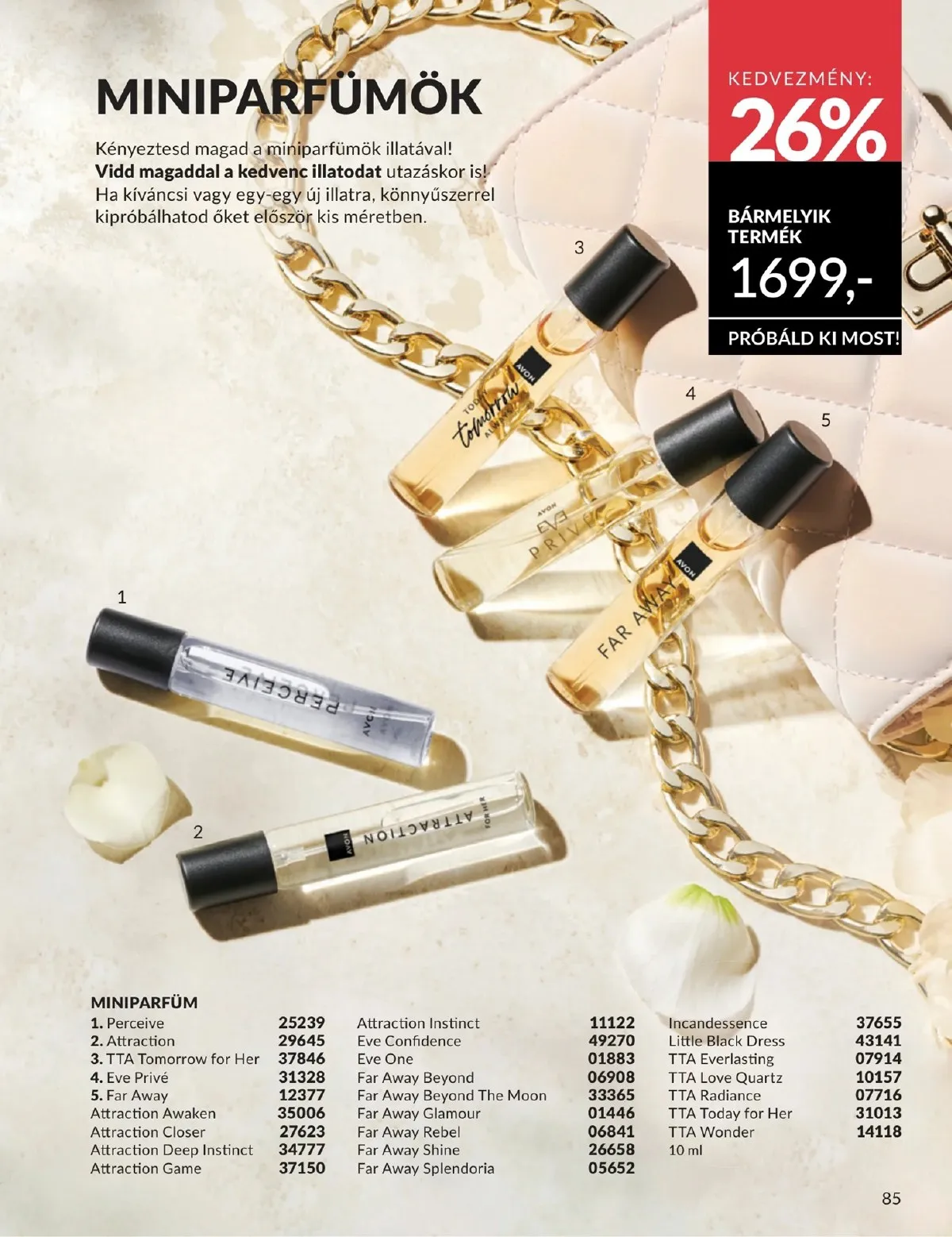 Avon akciós újság 05.01–05.31 – 85. oldal